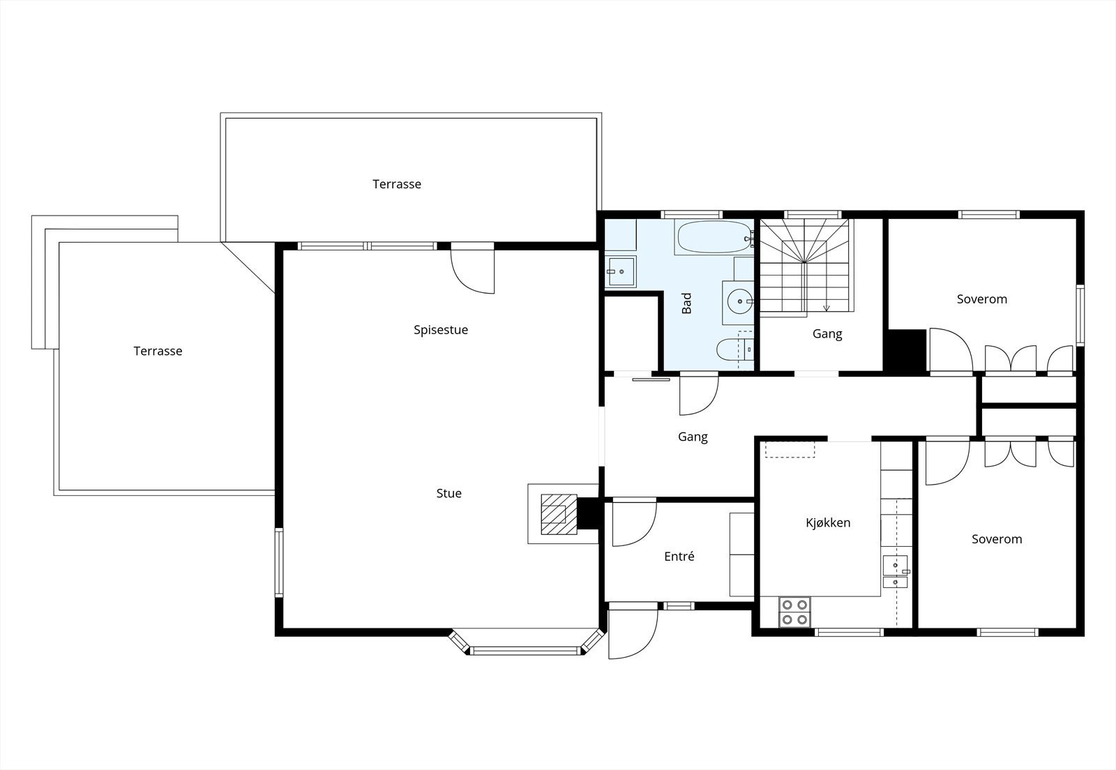 1. etasje Galleribilde