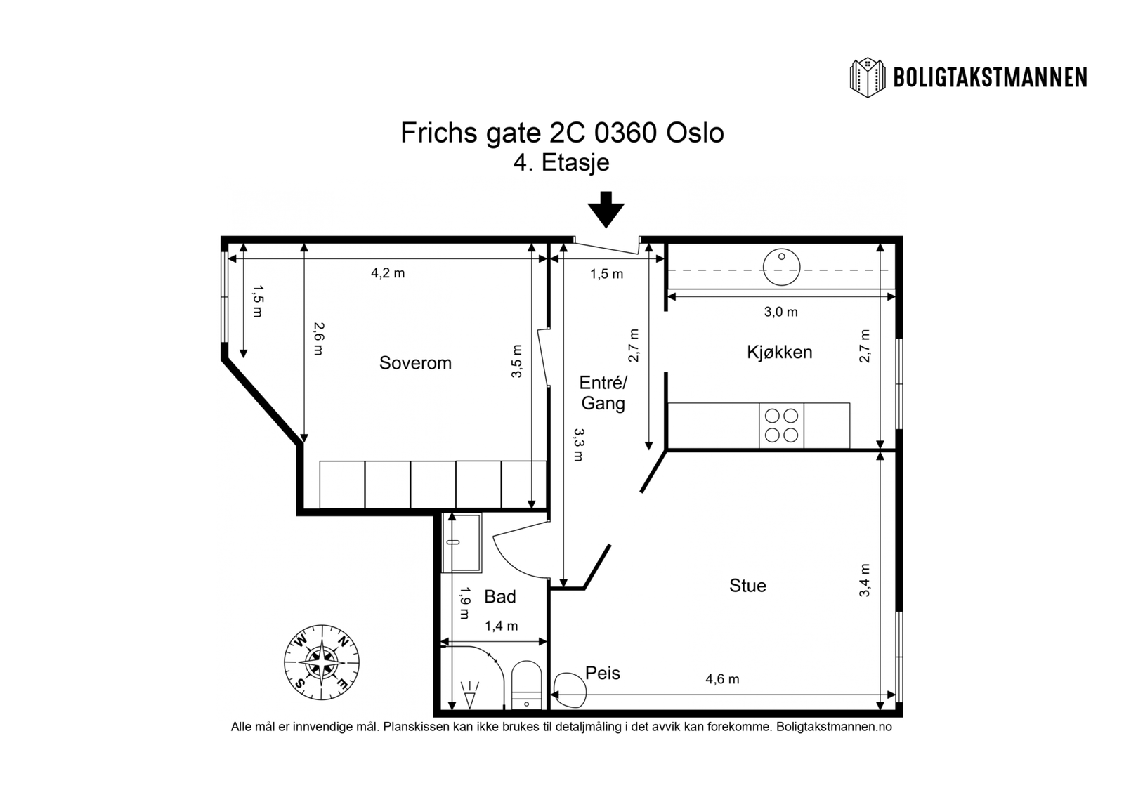 Plantegning. Galleribilde