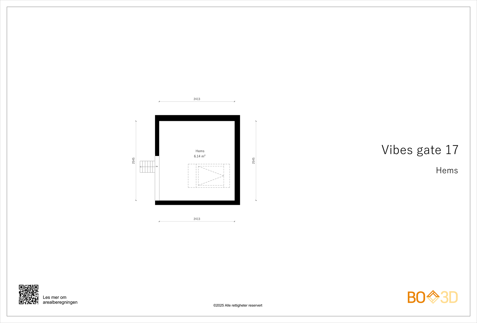 Plantegning - Hems Galleribilde