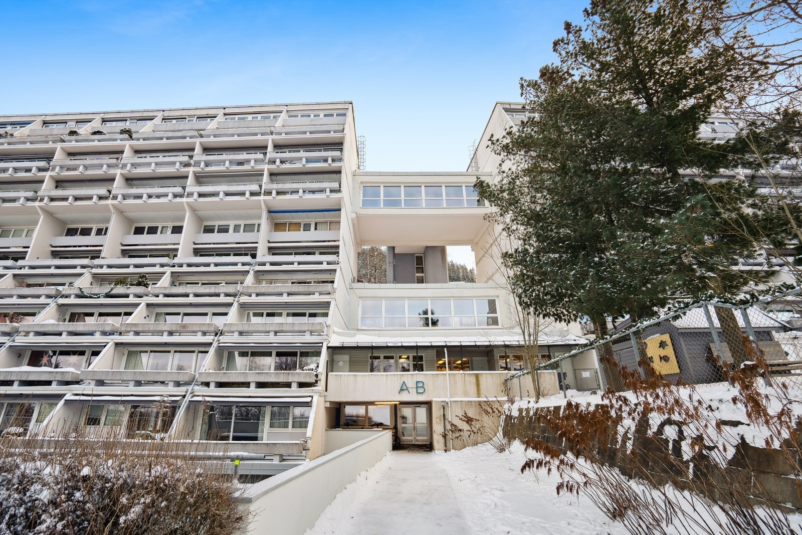 Inngangsparti Galleribilde