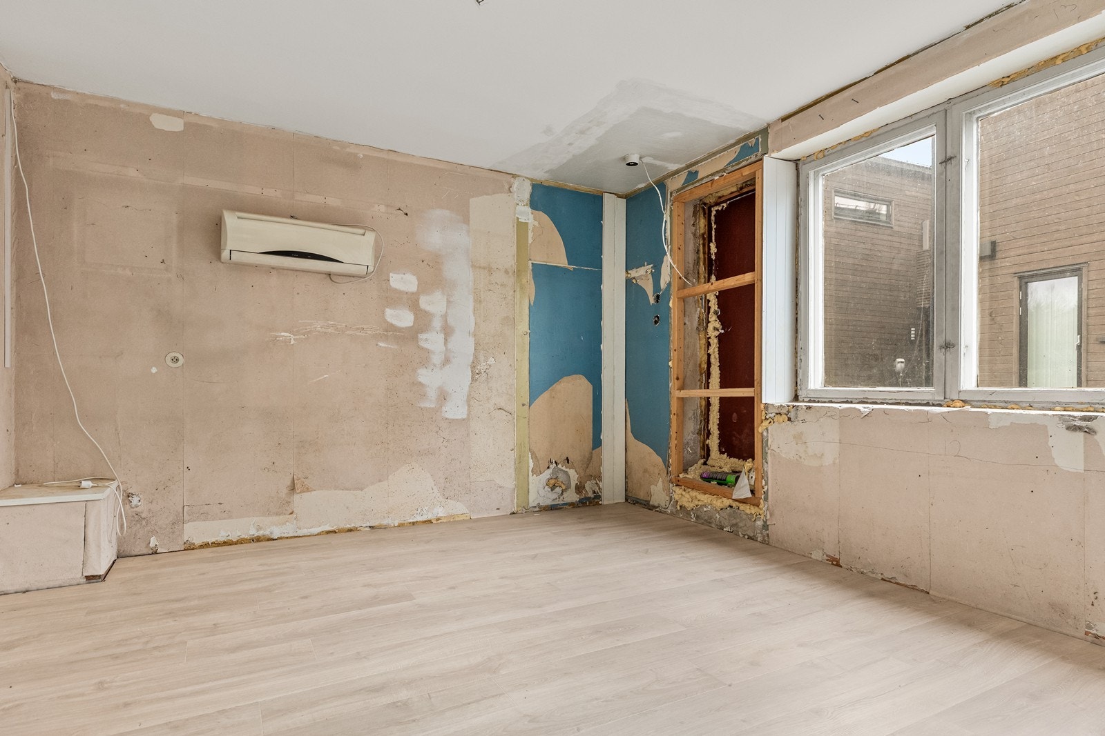 I underetasjen finnes også et rom som i dag er uferdig. Galleribilde