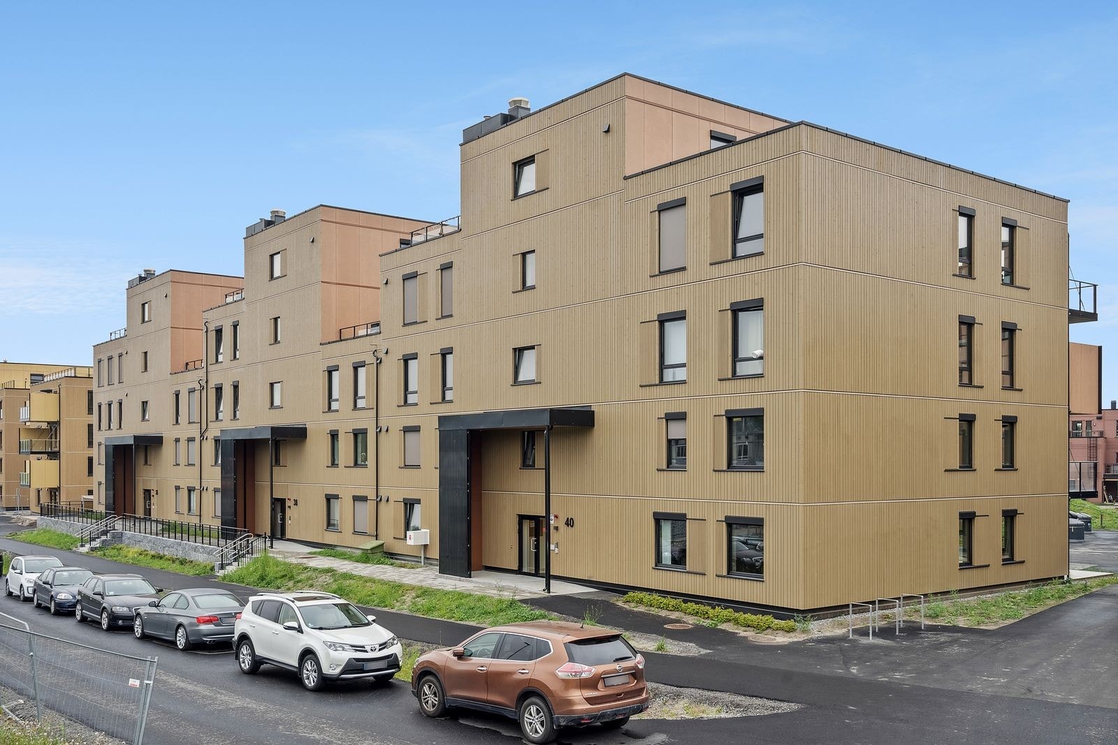 Velkommen til Fabeltunet. Et nytt leilighetskompleks sentralt på Frogner. Galleribilde