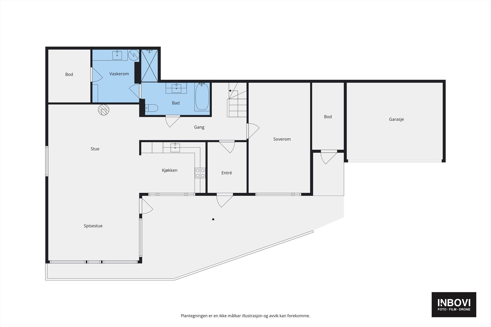Plantegning - 1. etasje Galleribilde