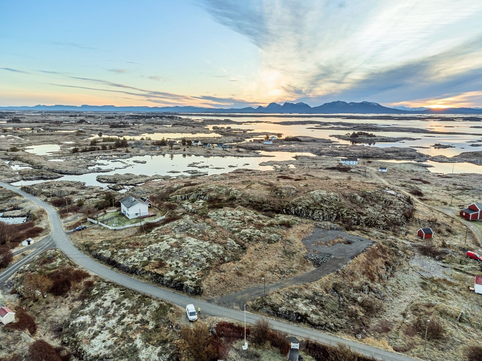 Dronefoto Galleribilde