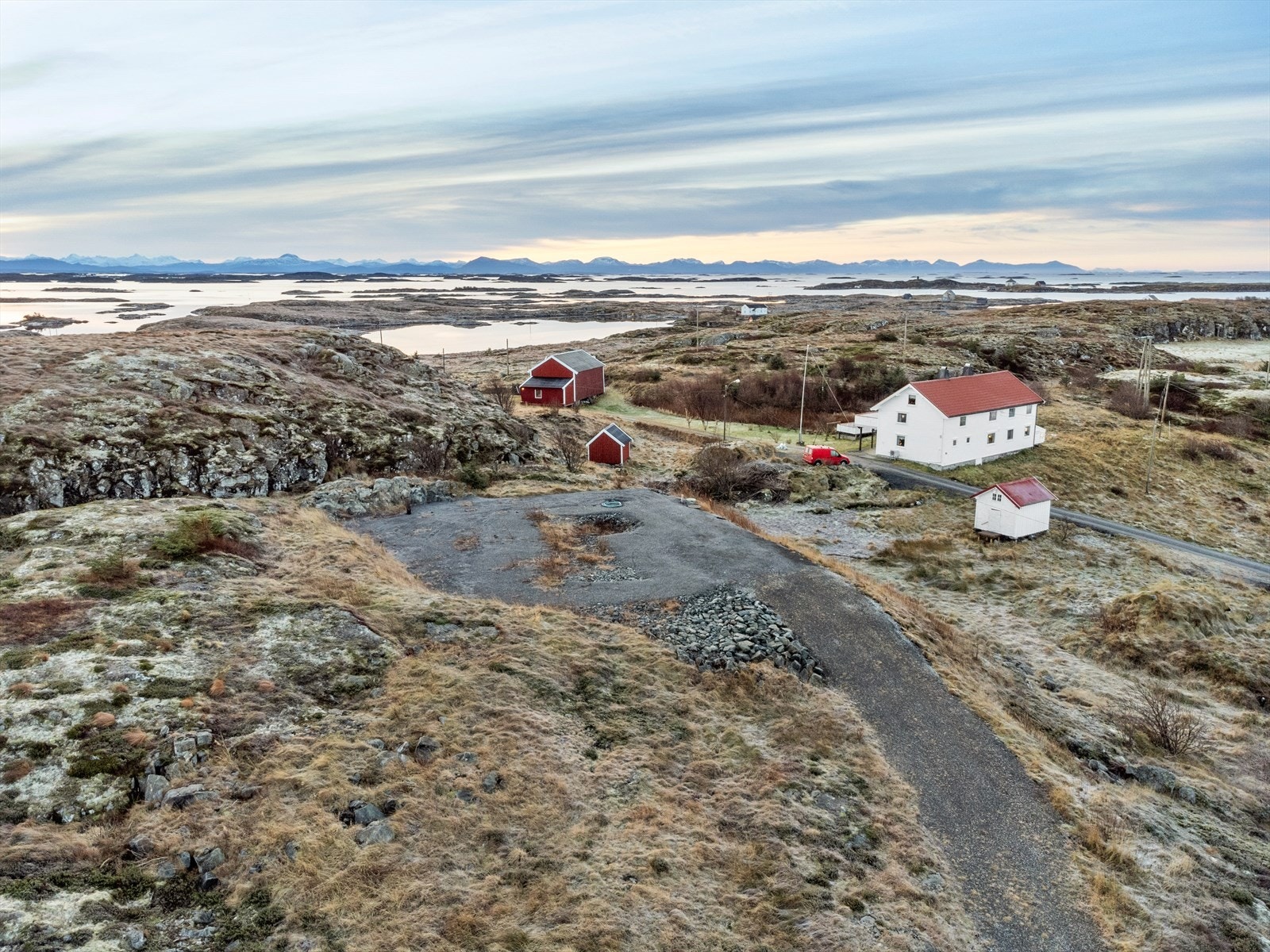 Dronefoto Galleribilde