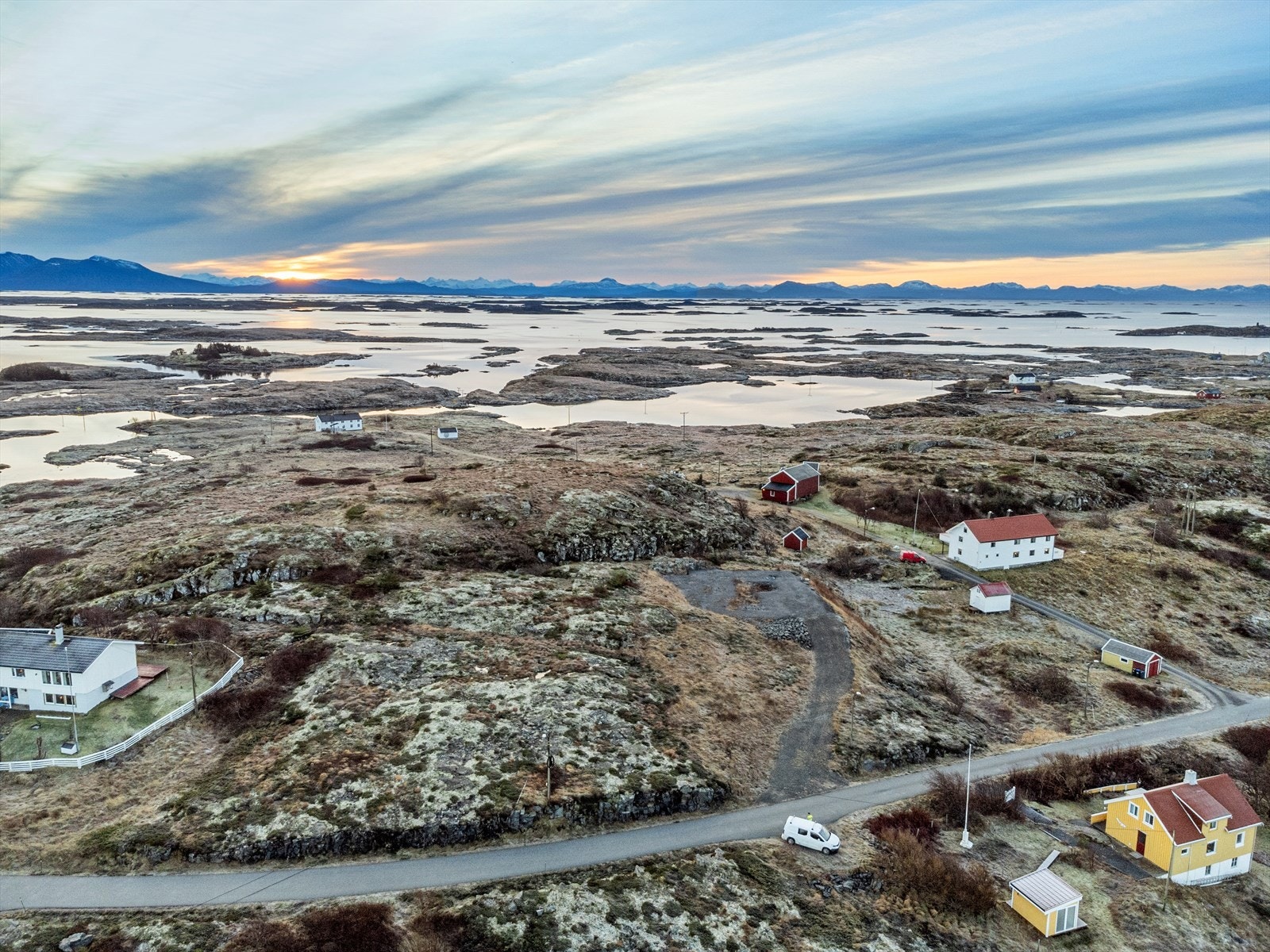 Dronefoto Galleribilde