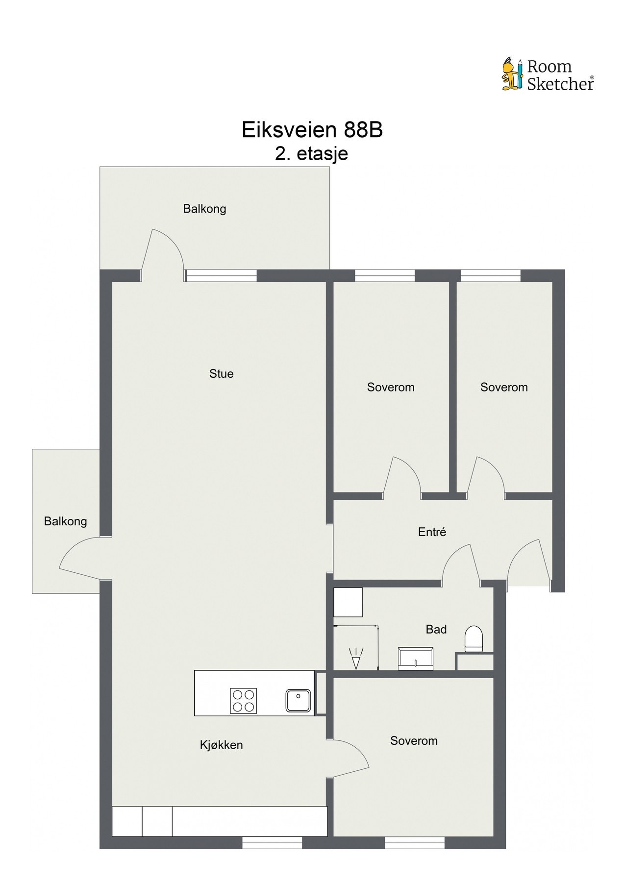 Plantegning. Galleribilde