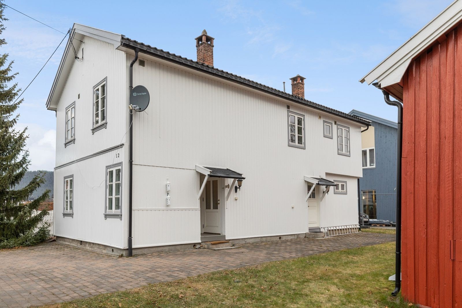 Inngangsparti Galleribilde