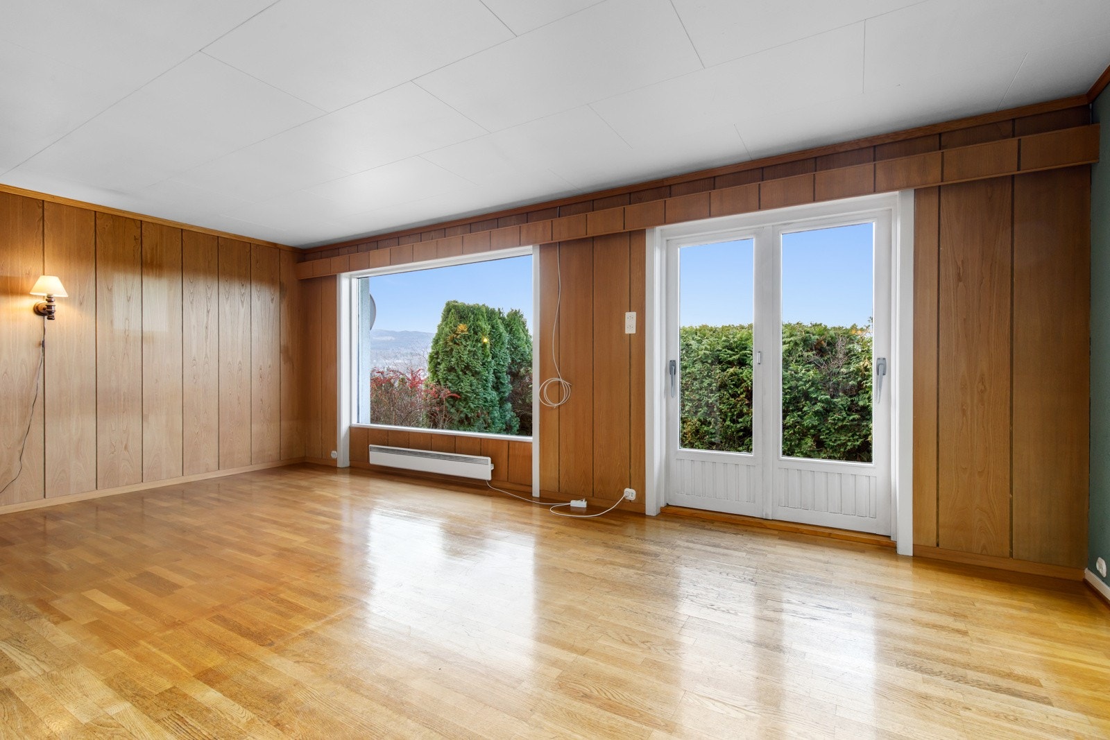 Utgang til hage fra stuen Galleribilde