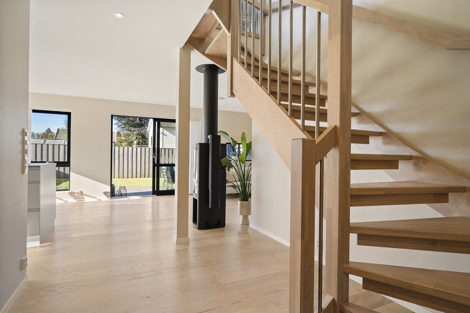 Trapperom opp til boligens 2.etasje. Galleribilde