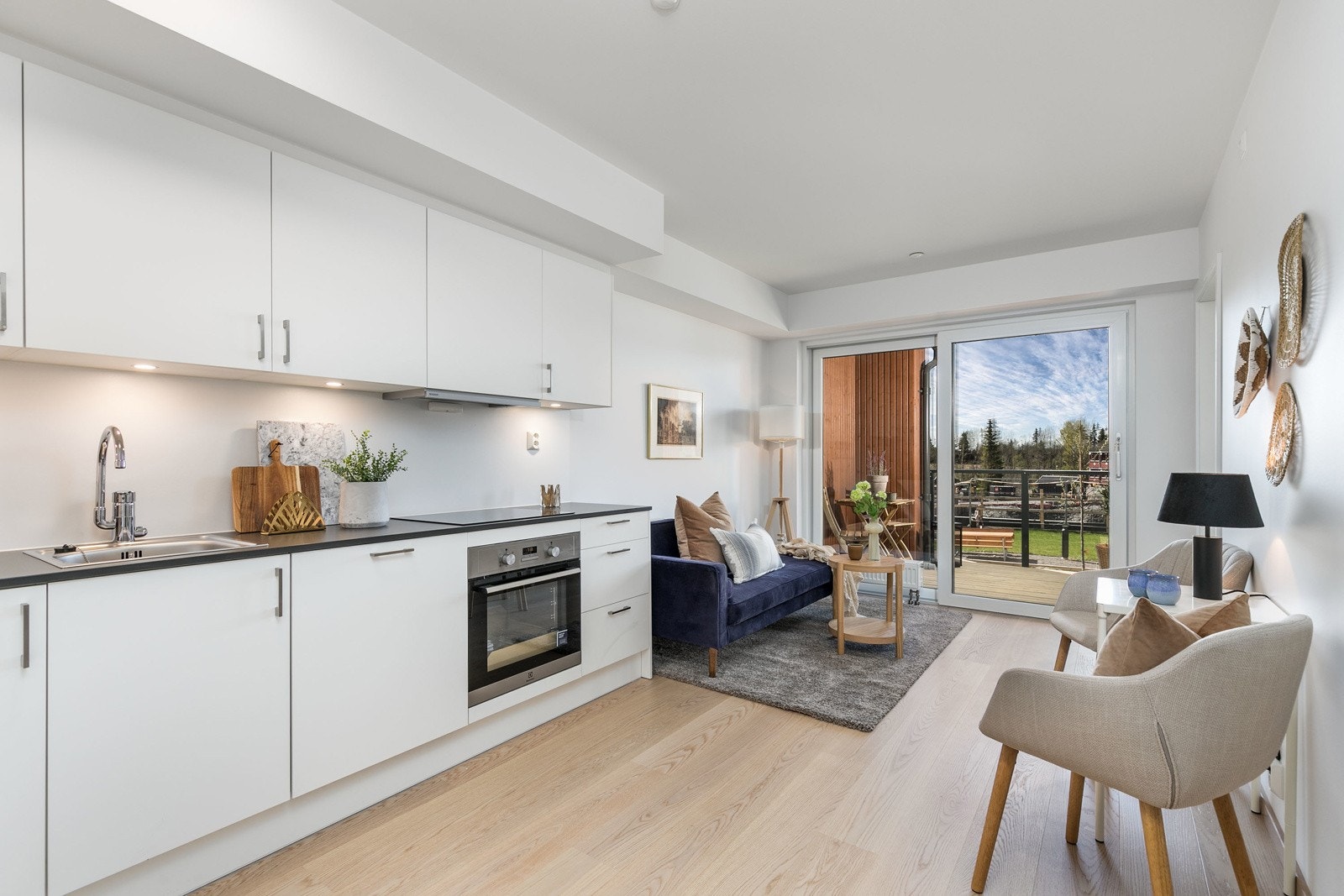 Velkommen til Døliringen 25, leilighet L504! Ny og moderne 2-roms selveiereilighet i det populære prosjektet Vestskogen. Bilde fra leilighet L104. Galleribilde