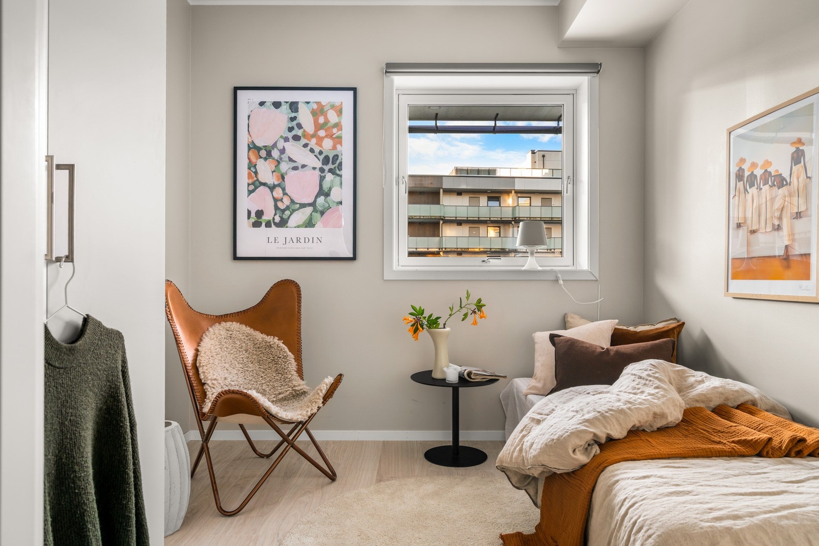 Leilighetens andre soverom måler 6,9 m². Galleribilde