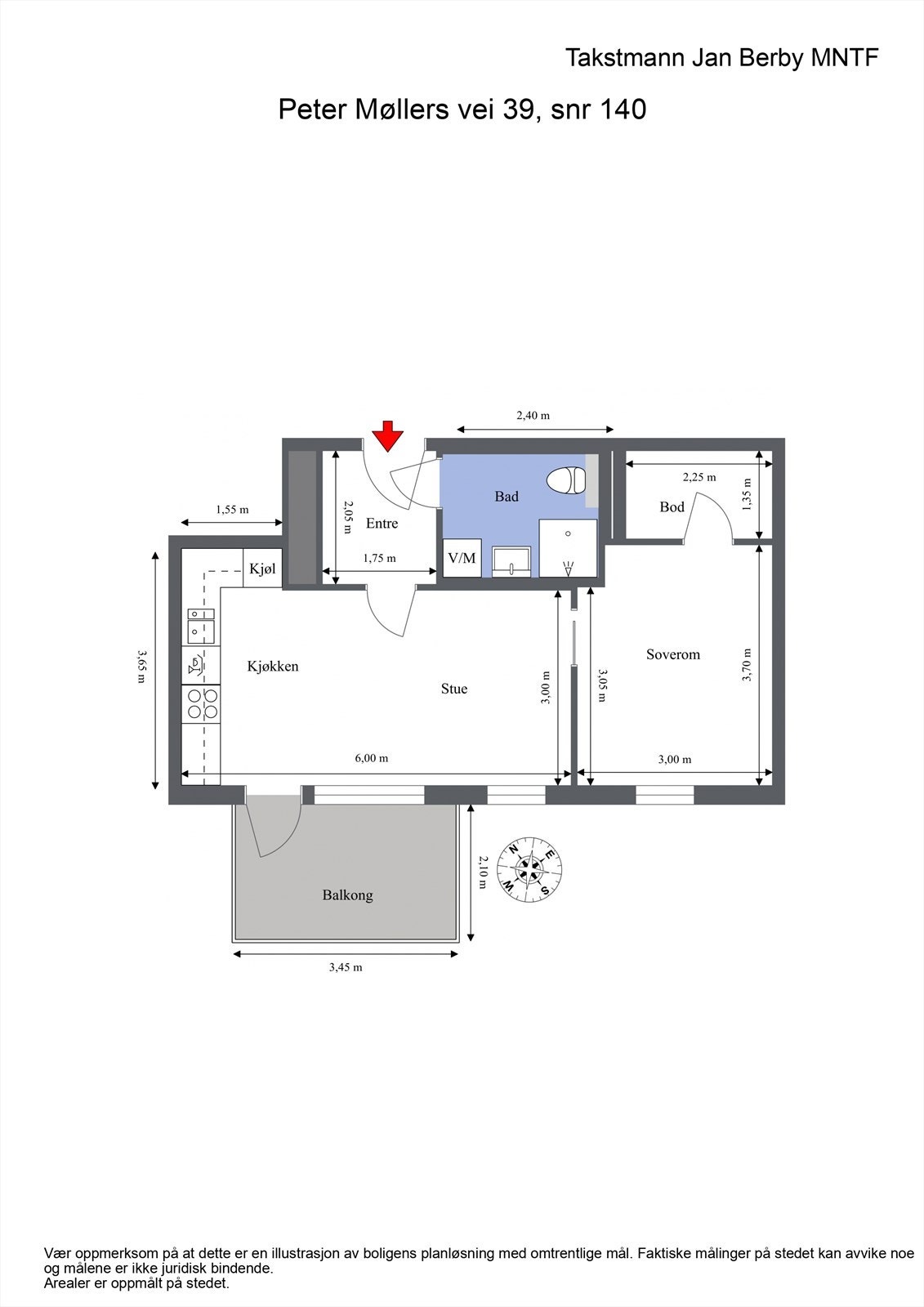 Plantegning. Galleribilde