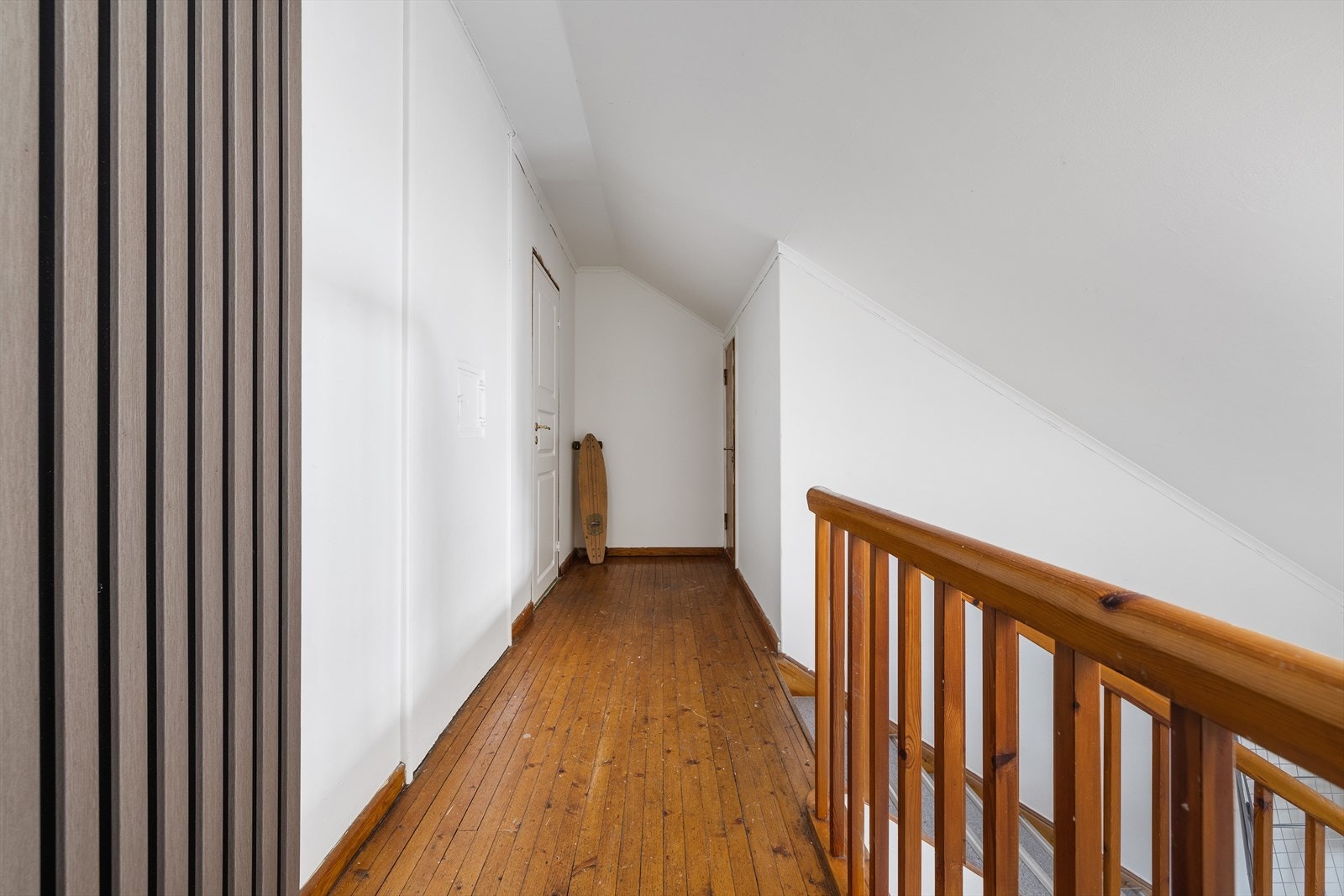 Gang i fellesareal som leder inn til leiligheten. Galleribilde