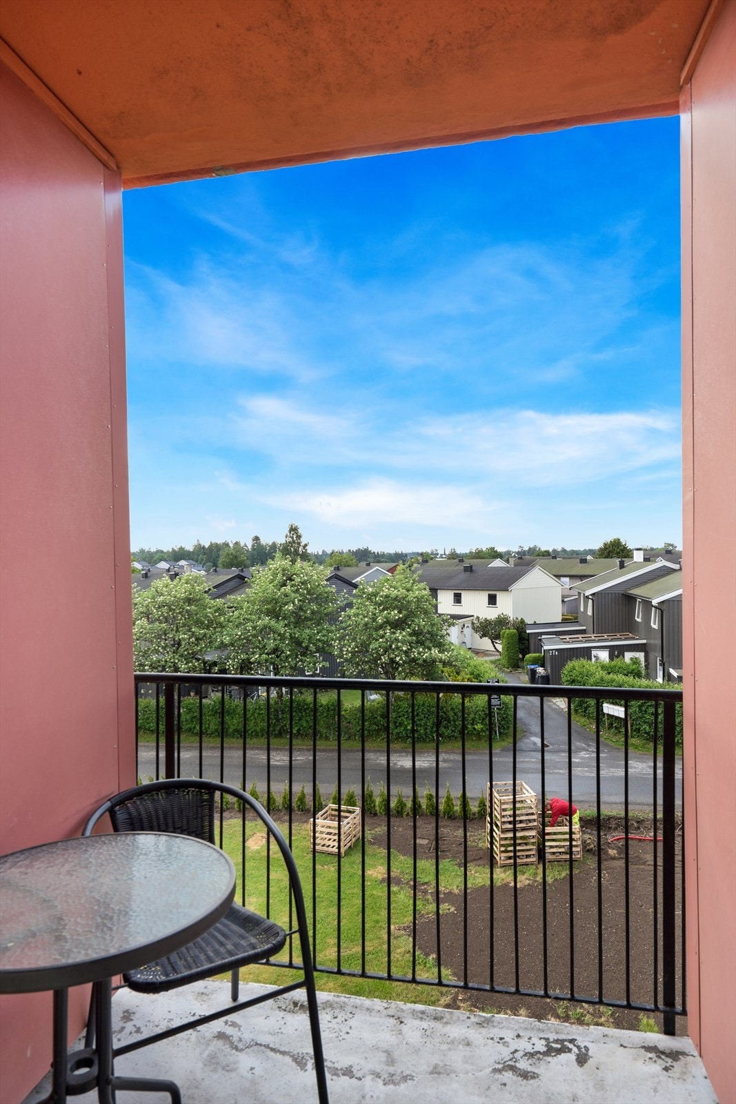 Felles luftebalkong. Galleribilde