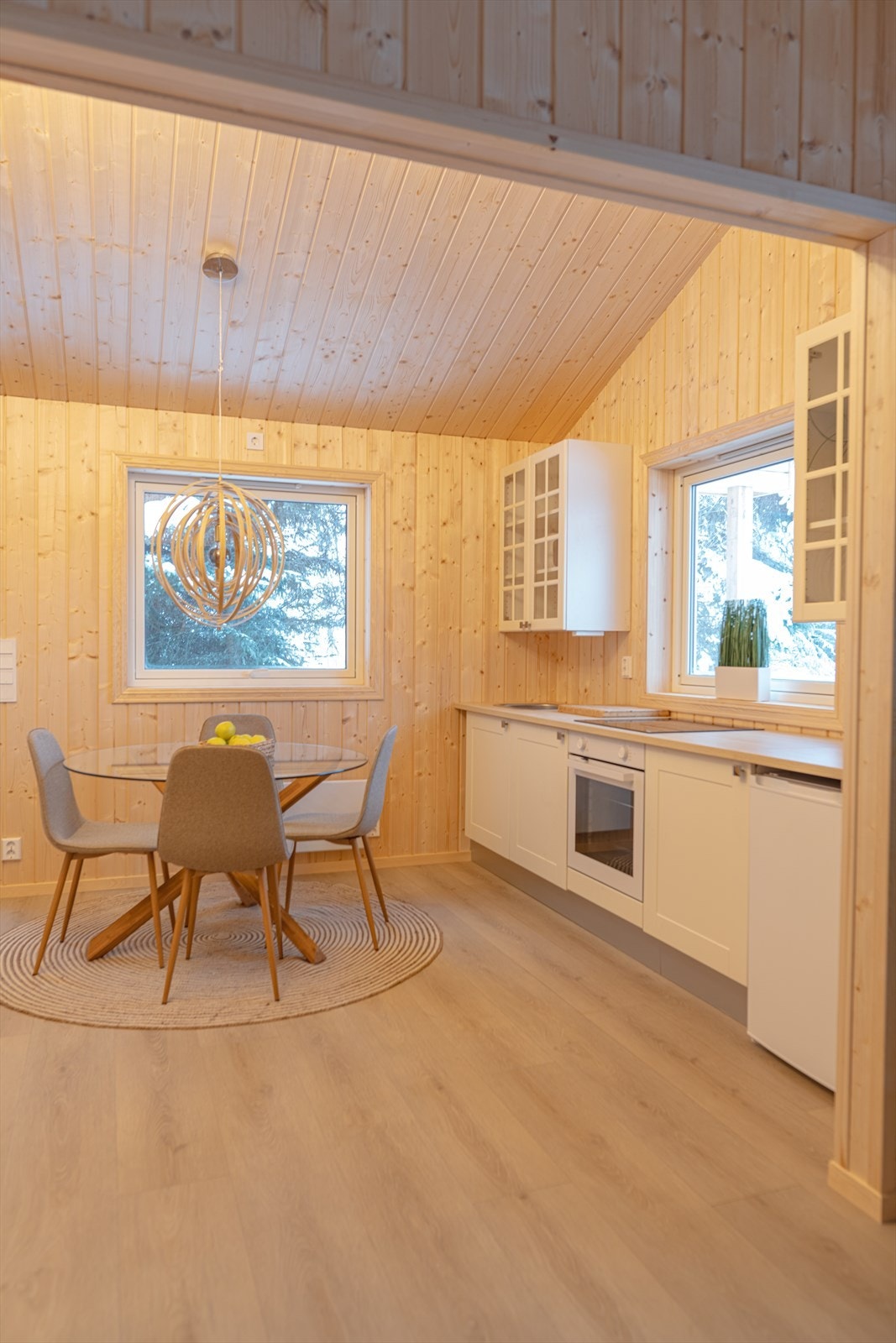 Superflott hytte med delikat kjøkken Galleribilde