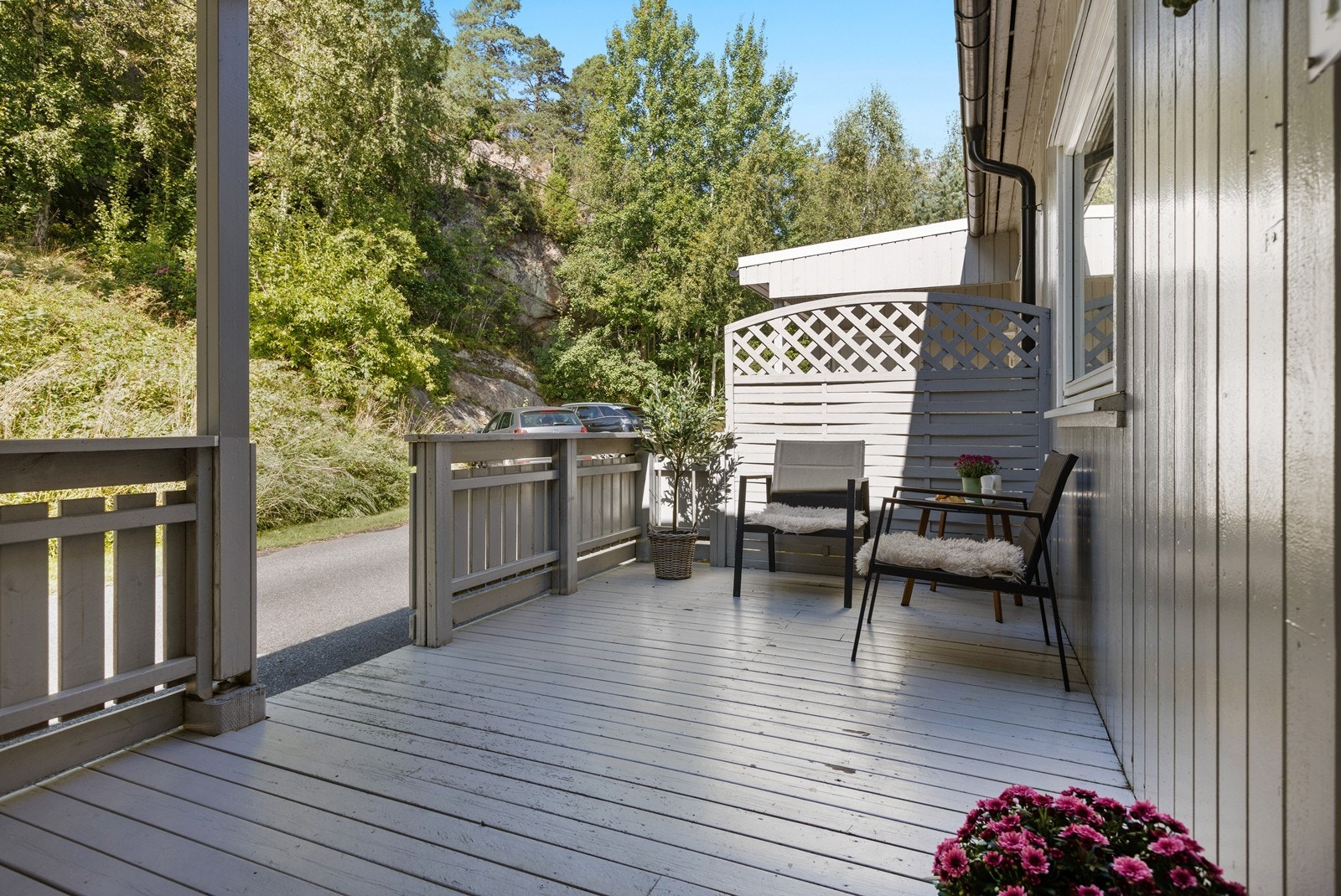 Terrasse inngangsparti Galleribilde