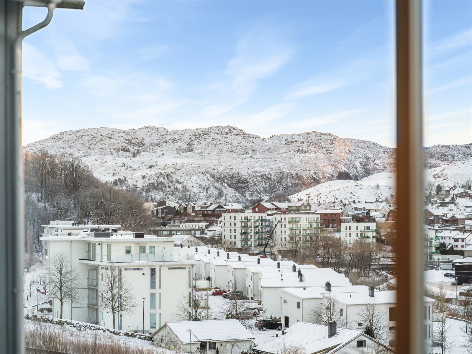 Flott utsikt fra leiligheten! Galleribilde
