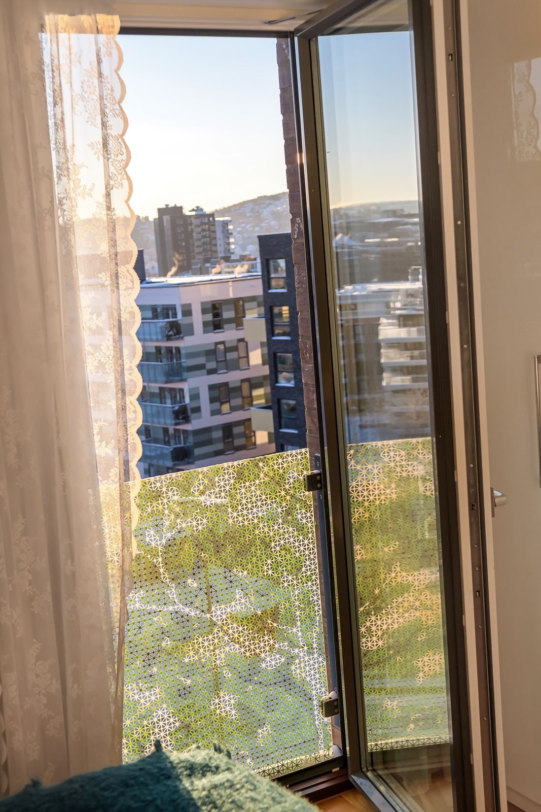 Hovedsoverommet har fransk balkong. Galleribilde