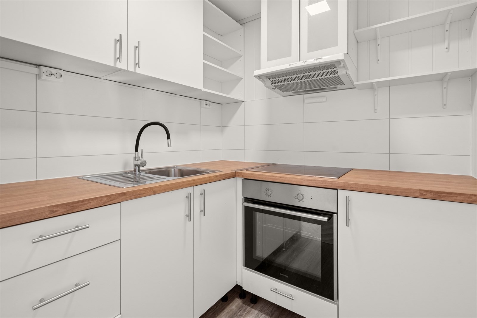 Fra kjøkkenet fra 2025 i hybelen. Galleribilde