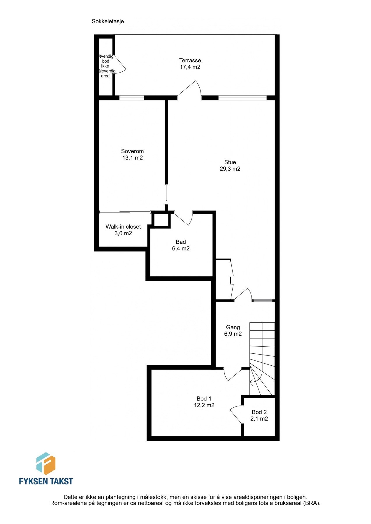 Planskisse. Galleribilde