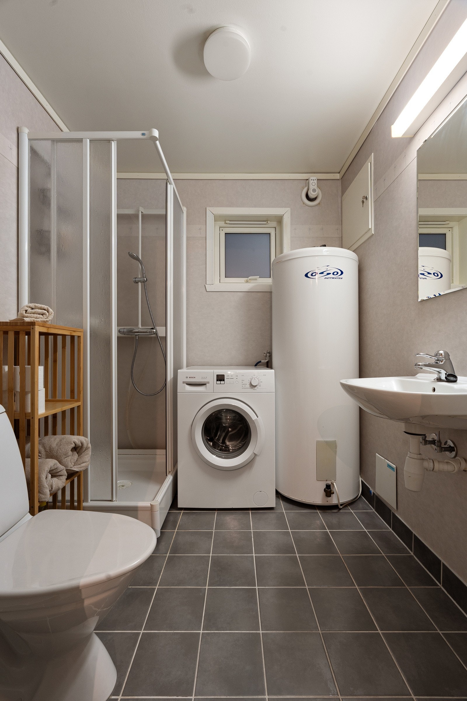 Baderom hybel. Galleribilde