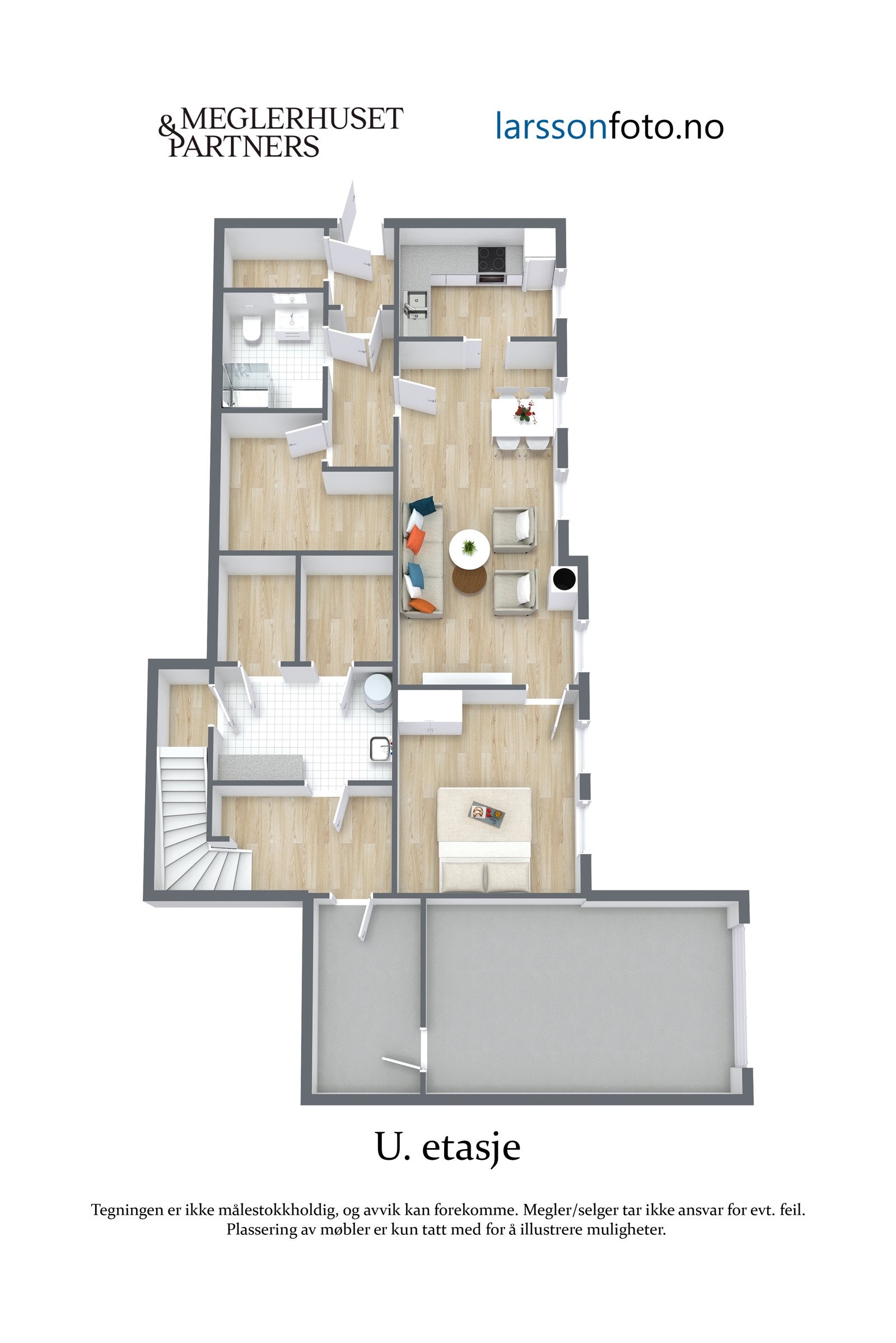 Plantegning U.etg Galleribilde