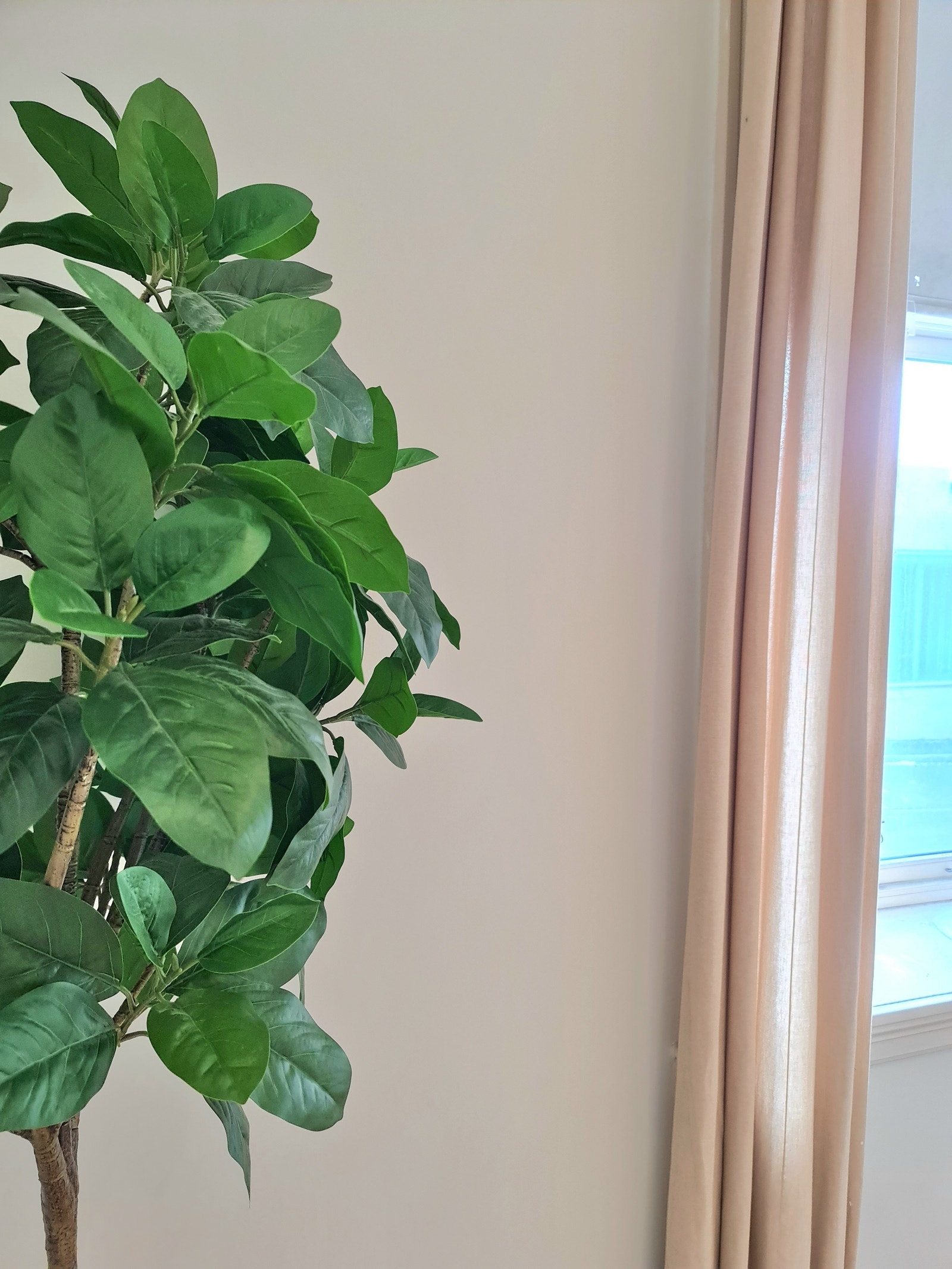 alle vegger i leiligheten er hvitmalt Galleribilde