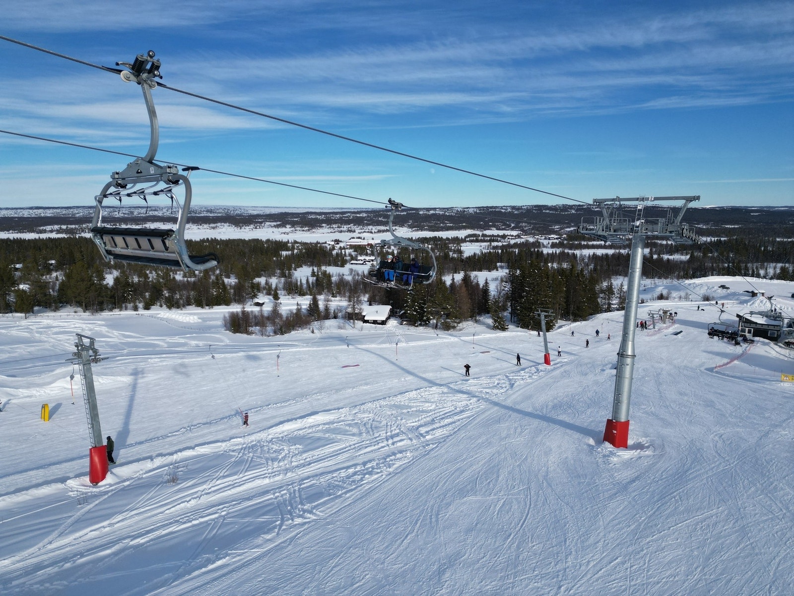 Ny seksseters stolheis. Galleribilde