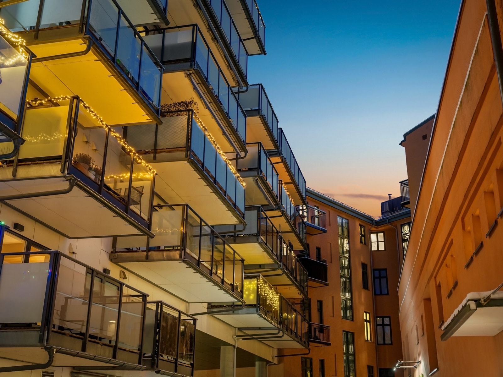 Moderne fellesarealer. Galleribilde