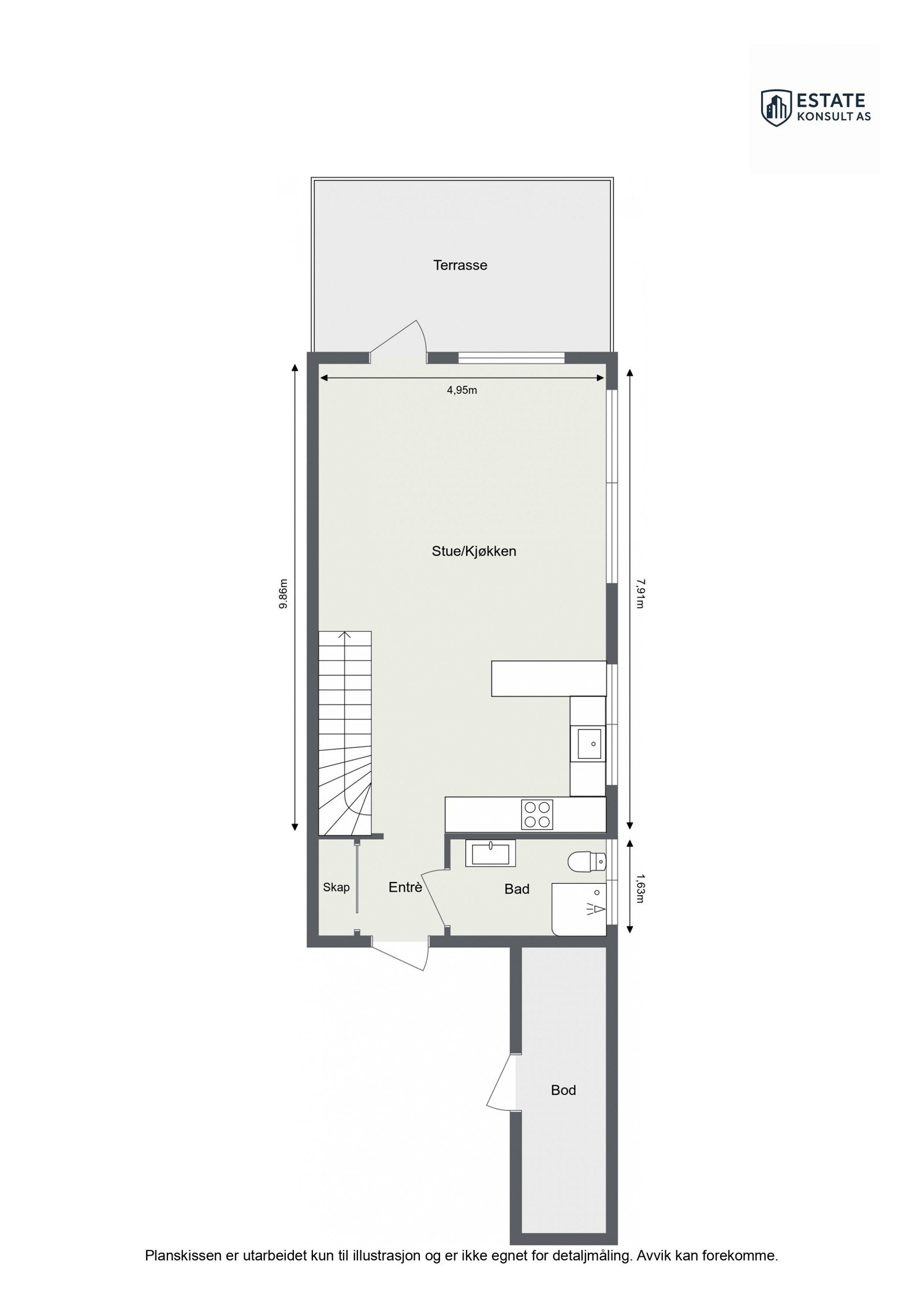 1. etasje Galleribilde