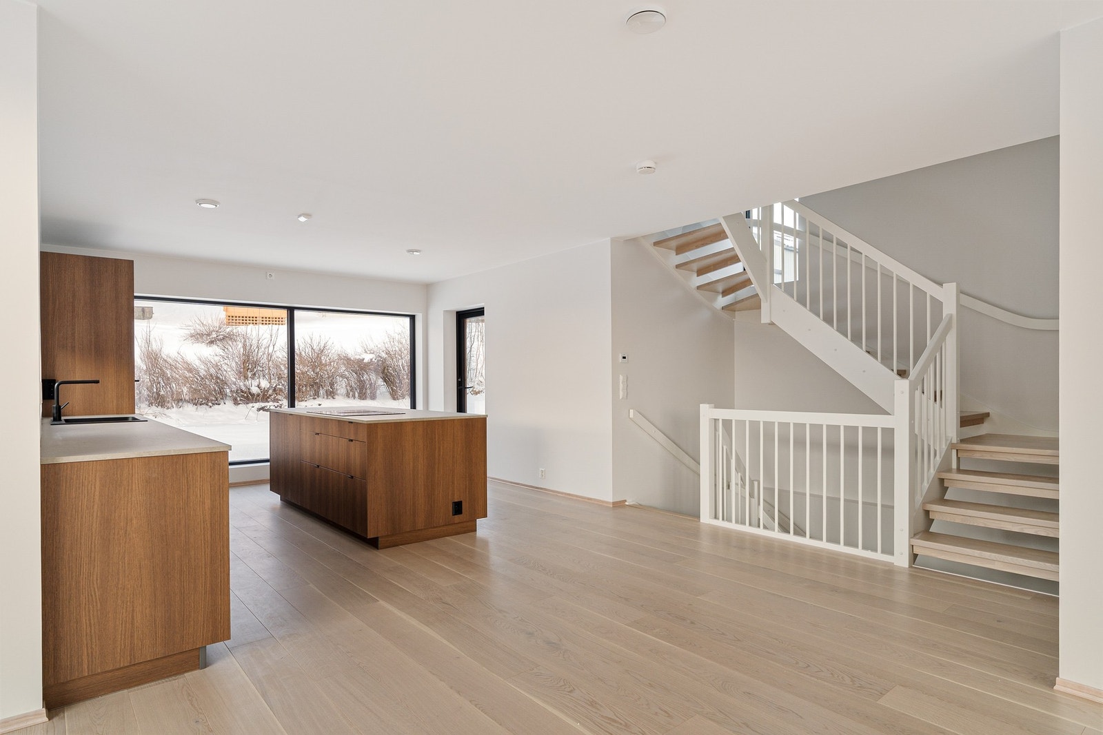 Trapp som leder til loftsetasjen. Galleribilde