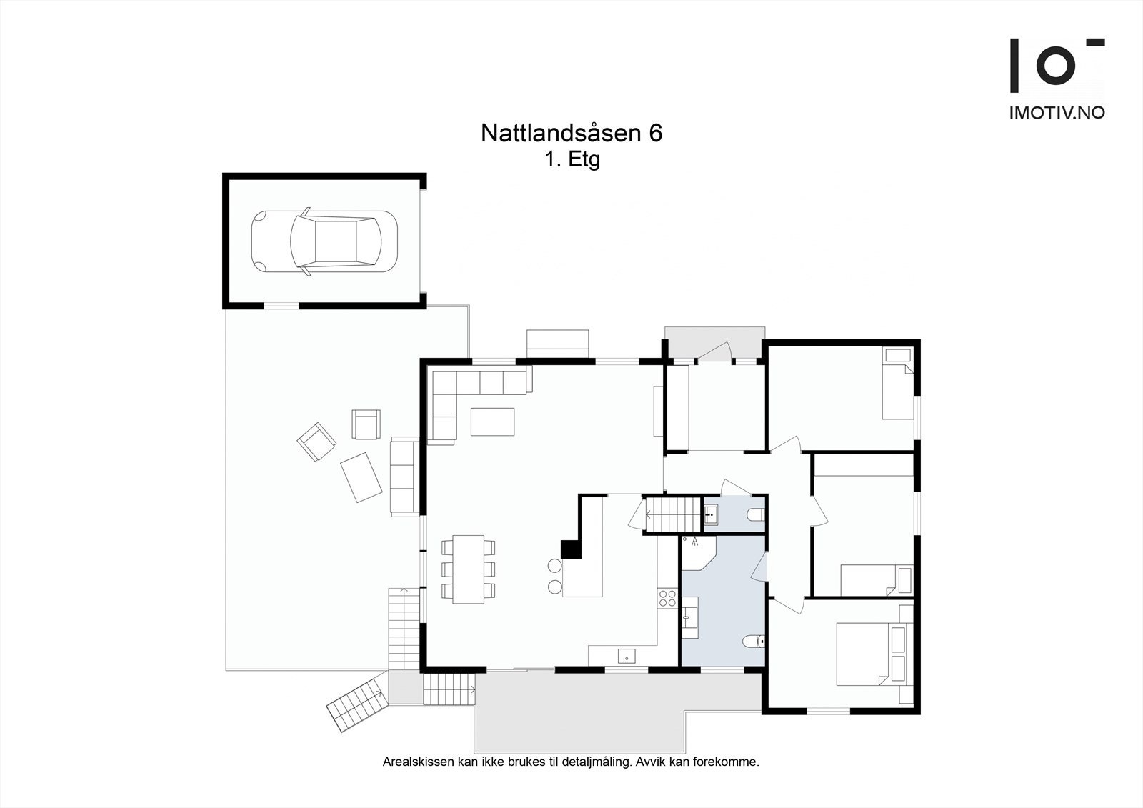 - Plantegning 1. etasje - Galleribilde