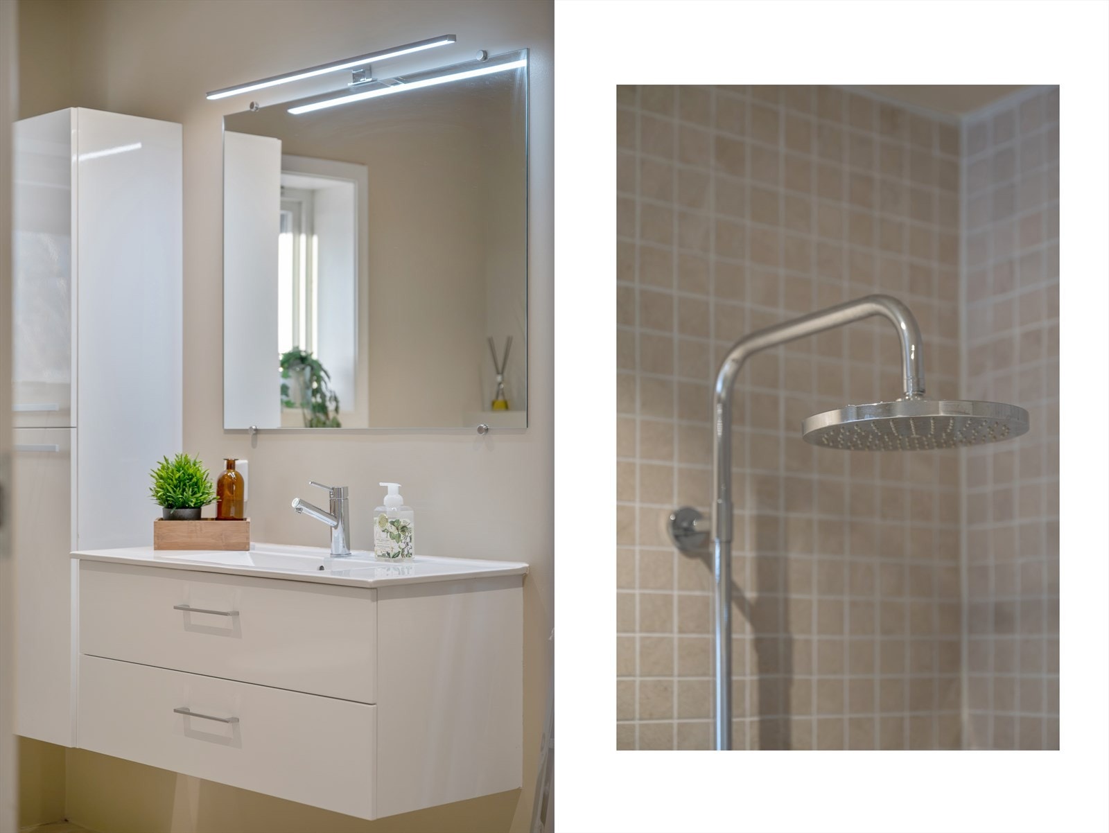 - Med regnfallsdusjen får du en luksuriøs spafølelse hjemme - Galleribilde