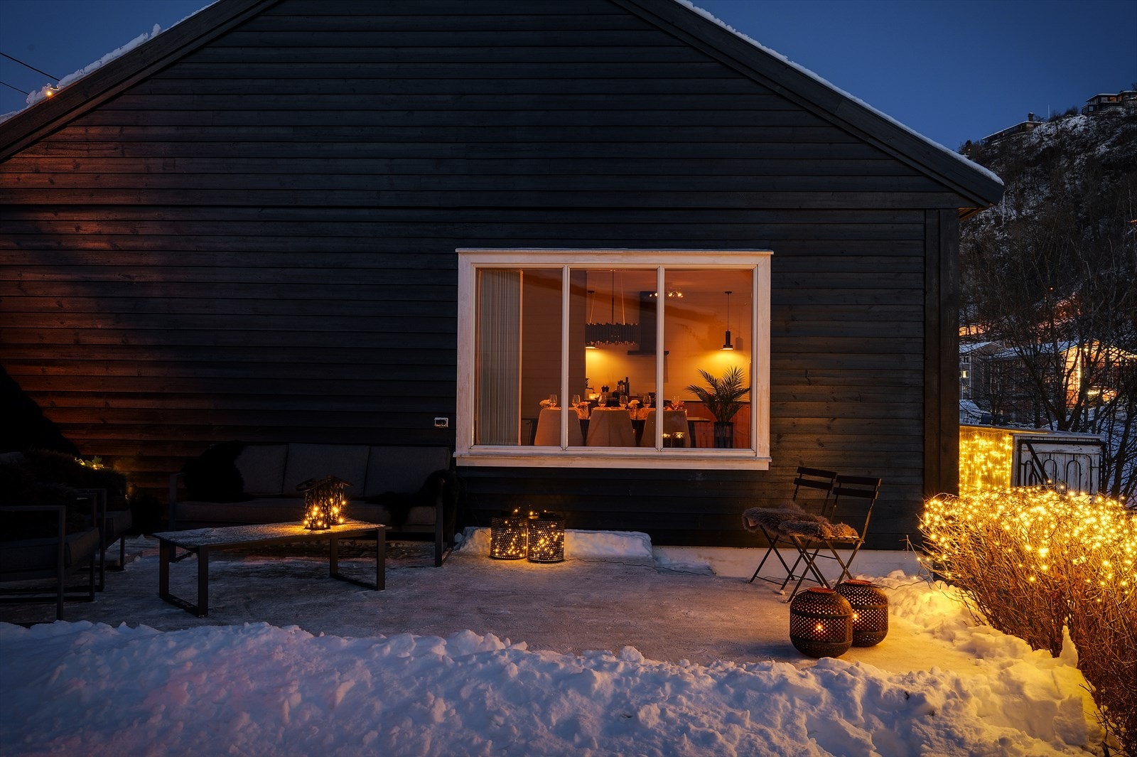 - Inviter venner og familie til en koselig kveld foran bålpannen - Galleribilde