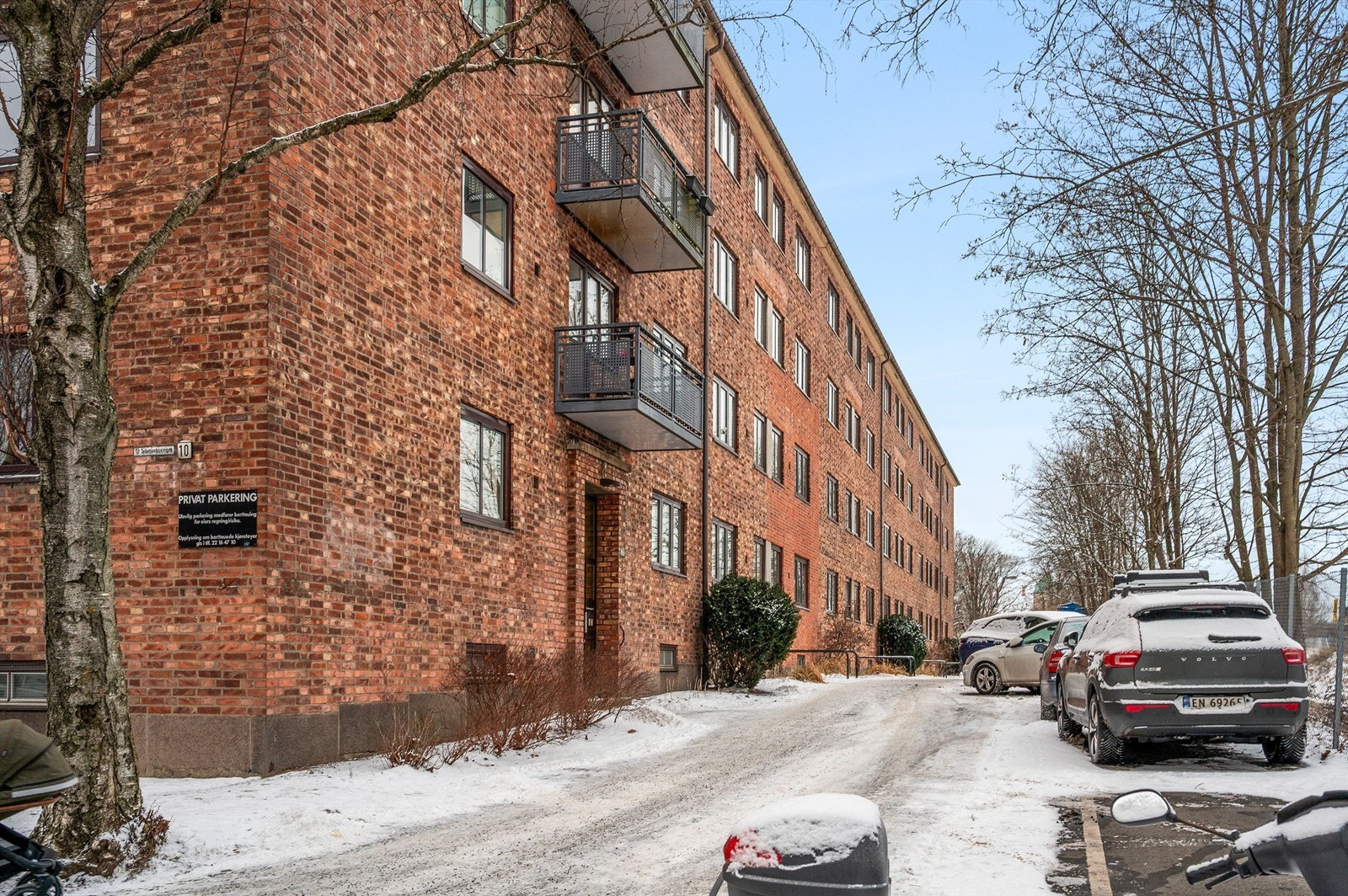 Beliggenheten er tilbaketrukket, men likevel sentralt plassert på idylliske Kampen. Galleribilde