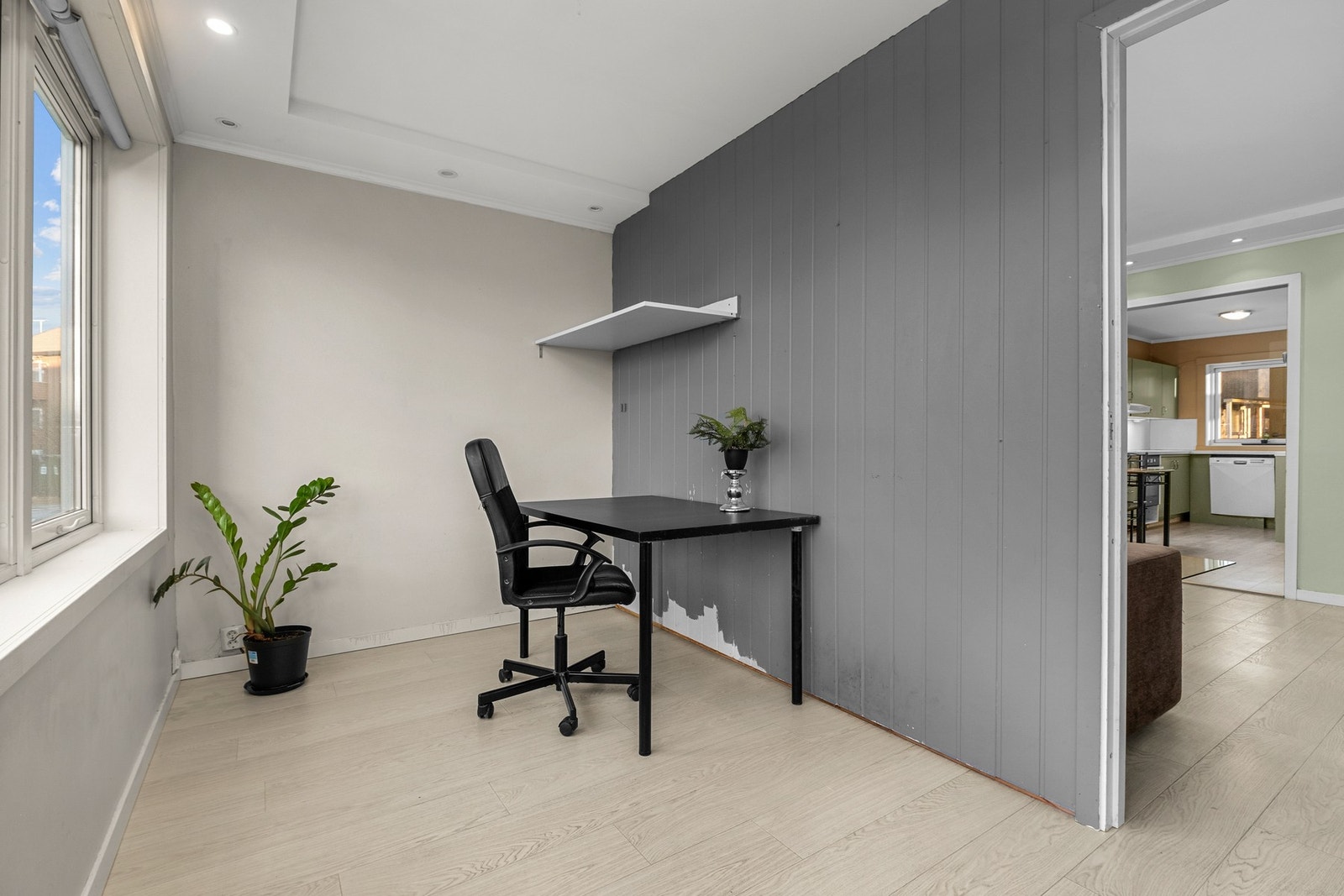 Her er det god plass til ønsket møblement Galleribilde