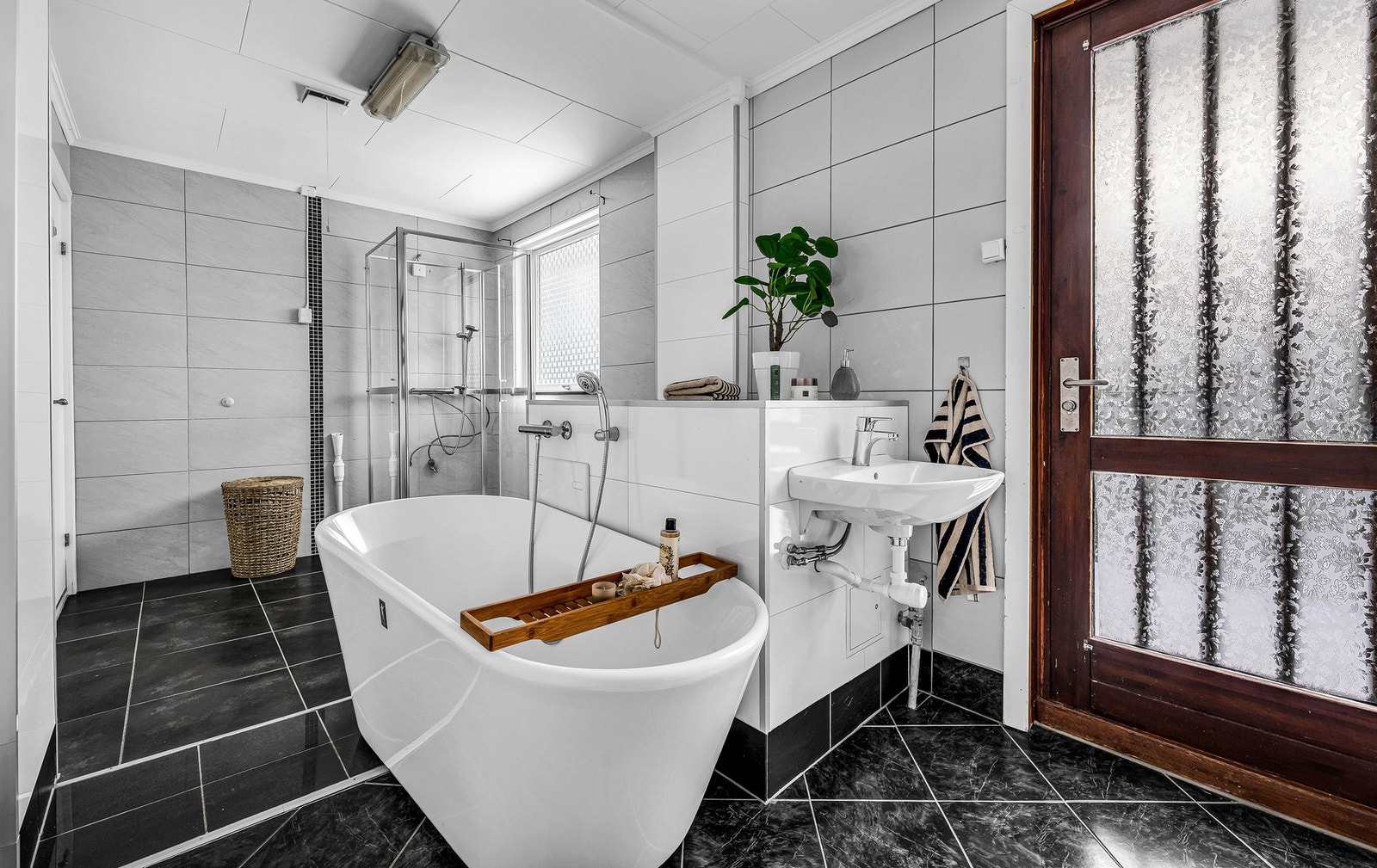 Det er i dag badekar på baderommet. Galleribilde