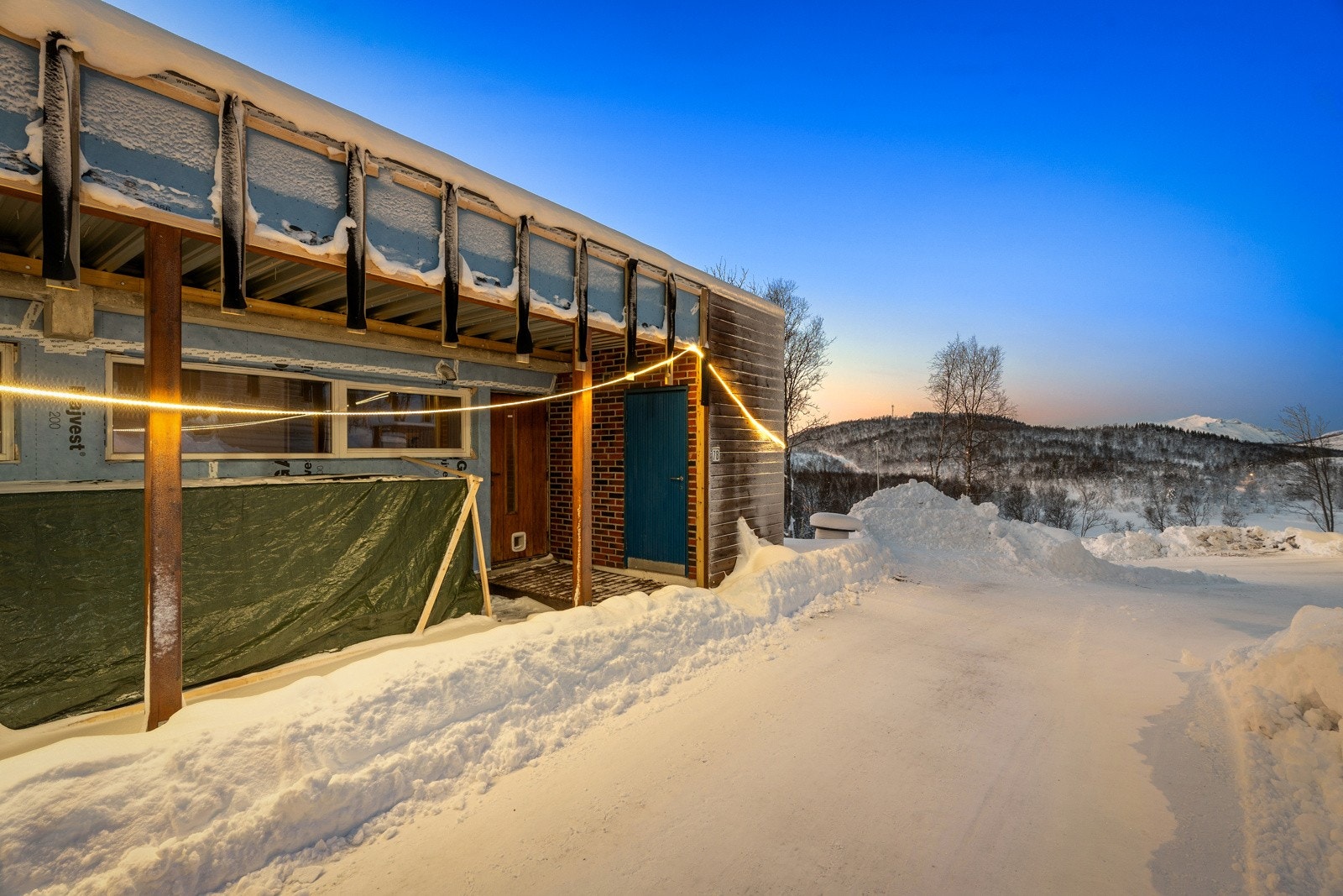 Borettslaget er under en betydelig renovering som nå går mot slutten og ferdigstillelse.