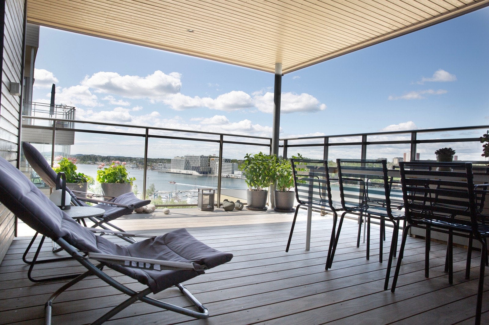 Vestvendt balkong Galleribilde