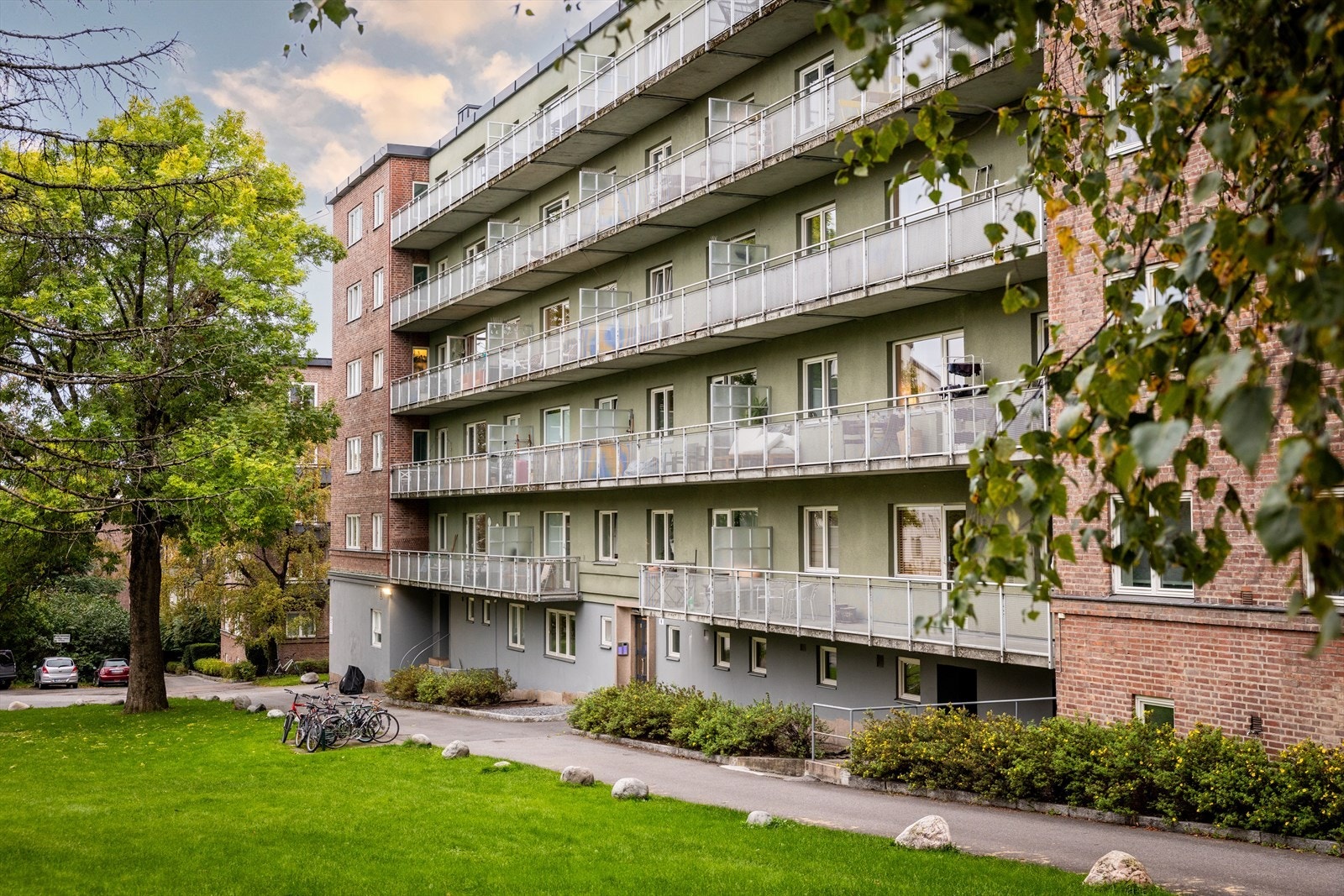 Sameiet består av 68 seksjoner. Galleribilde