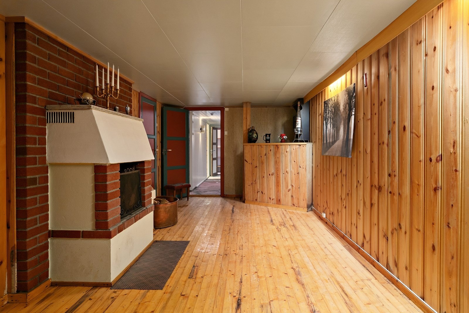 Praktisk oppholdsrom som enkelt kan tilpasses egne behov og stil Galleribilde