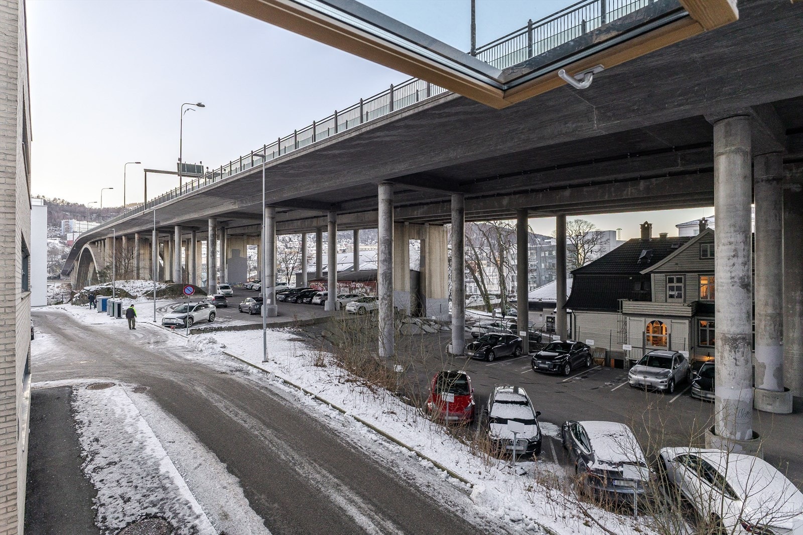 Utsikt fra stuevindu Galleribilde