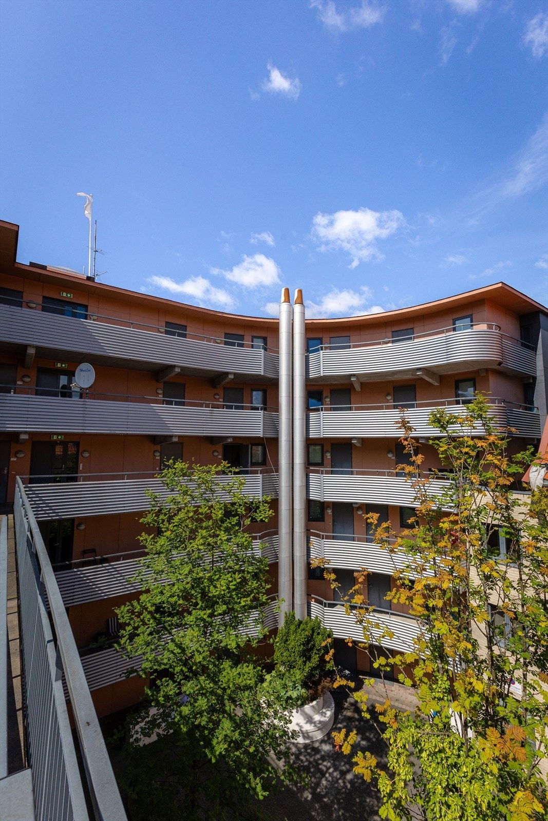 Svalganger i hver etasje Galleribilde