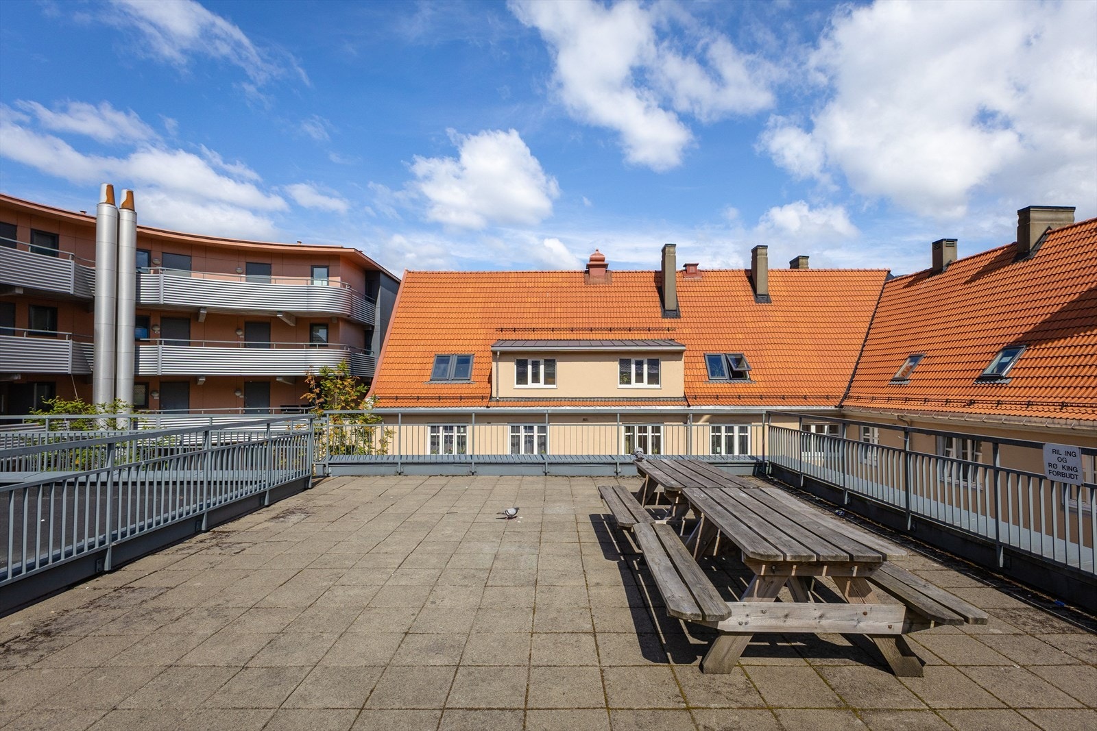 Felles takterrasse 4. etasje Galleribilde
