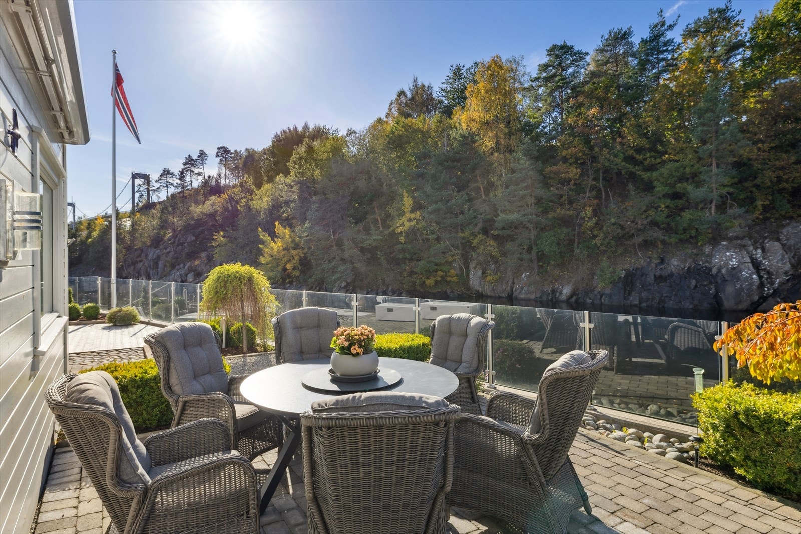 Vanningsanlegg som styres via app. Galleribilde