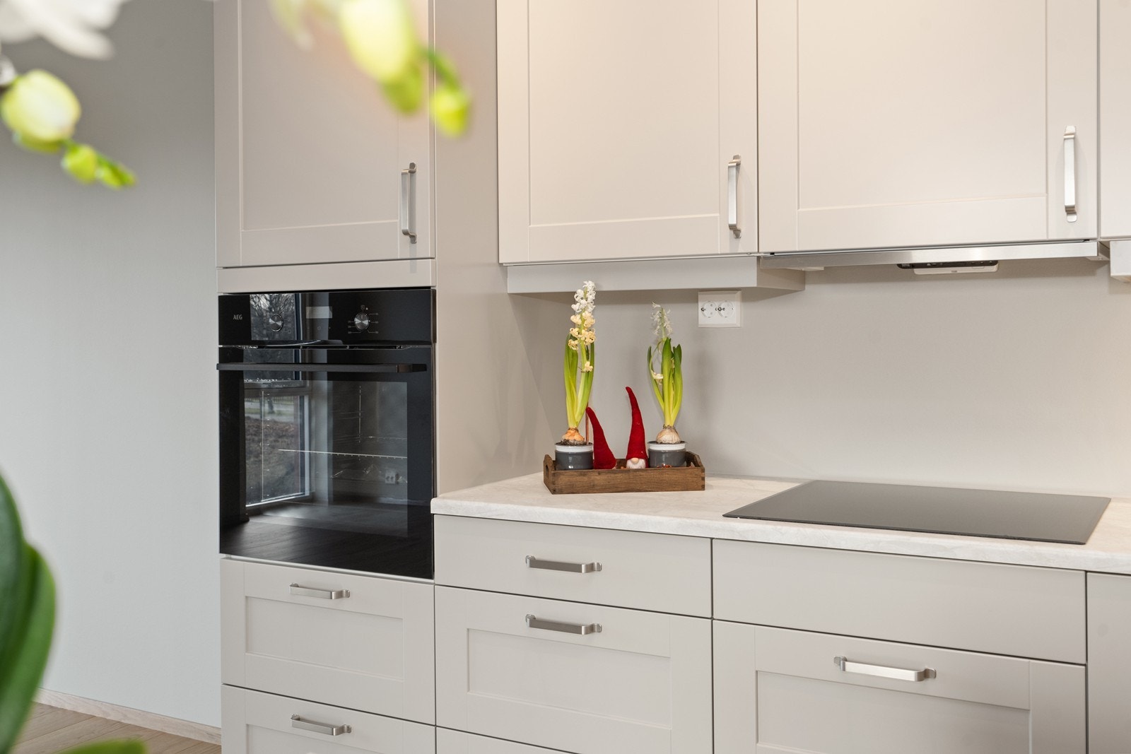 Integrert stekeovn og induksjonstopp fra AEG. Galleribilde