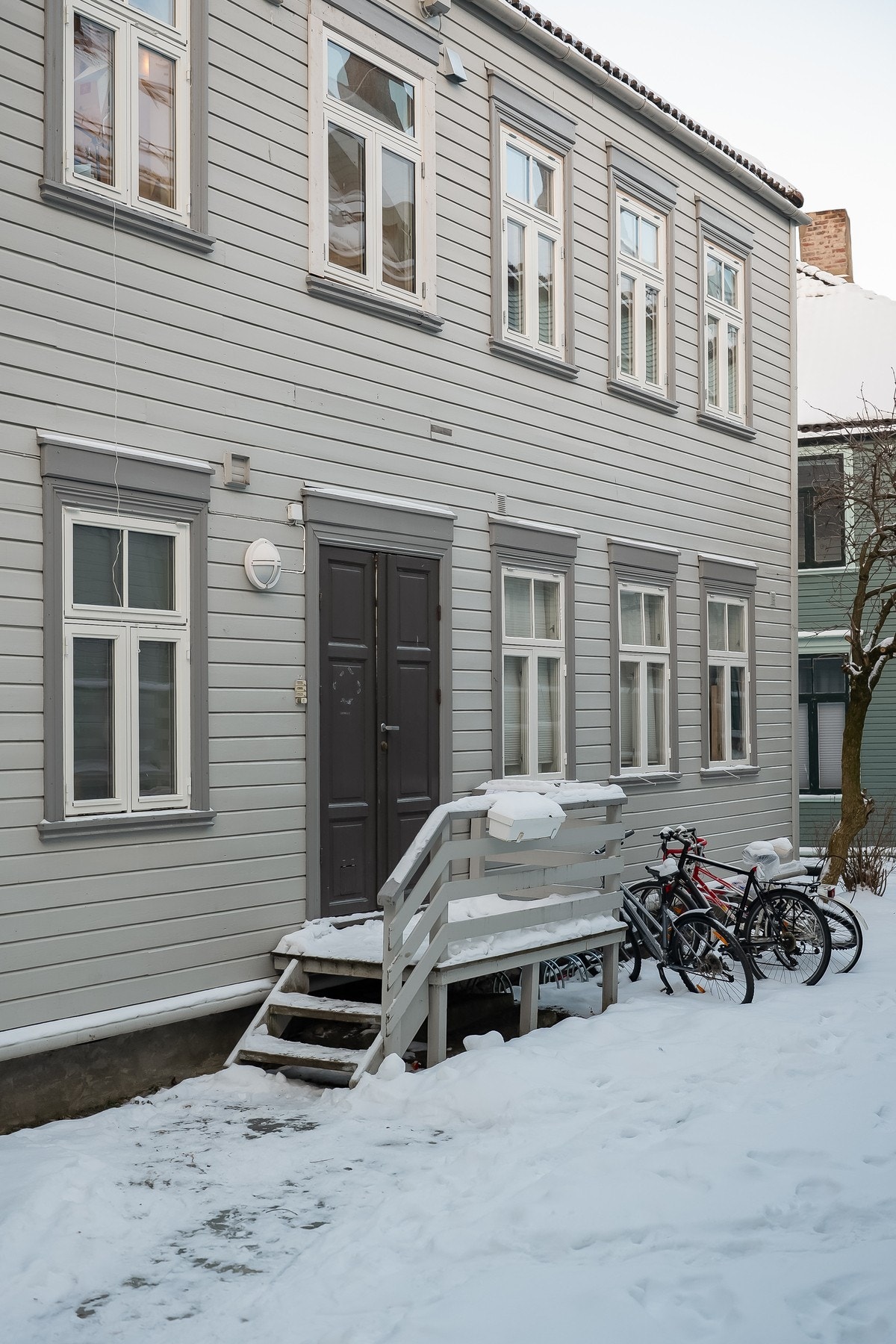 Inngangspartiet. Galleribilde