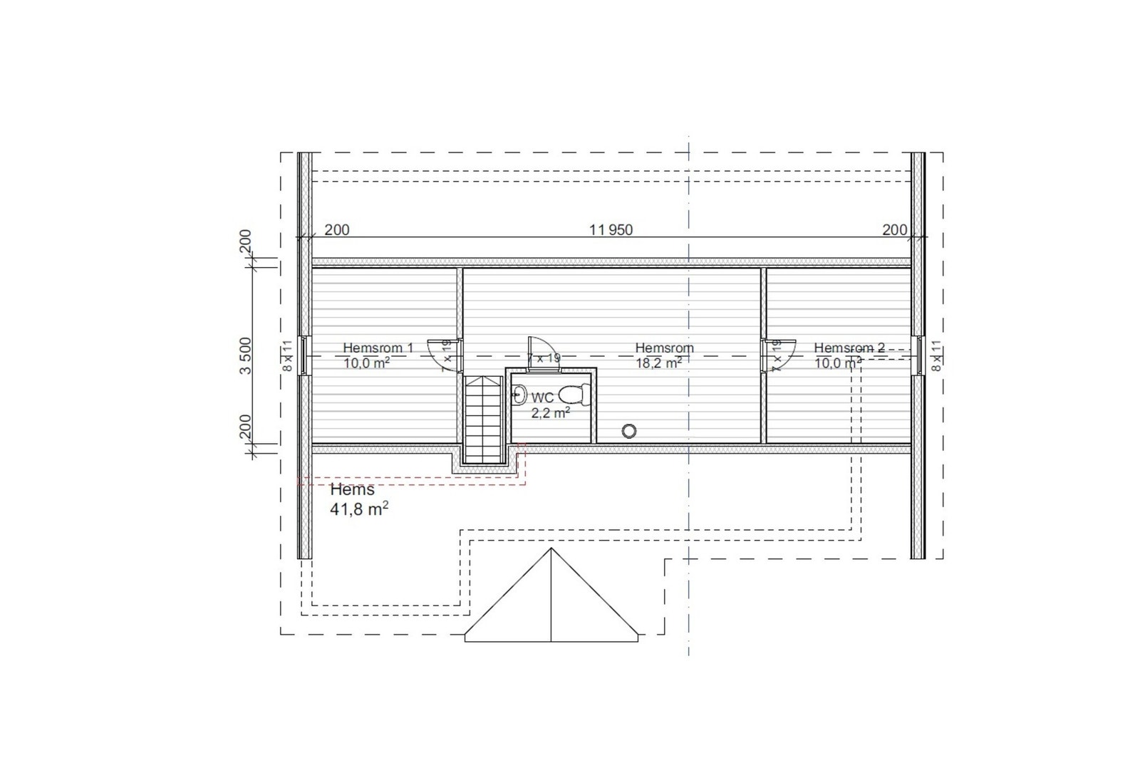 Plan 2.etasje Galleribilde