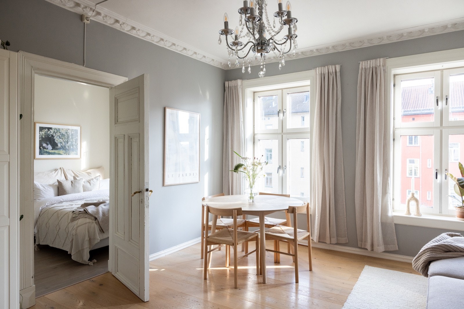 Fra stuen er det adkomst til hovedsoverommet. Galleribilde